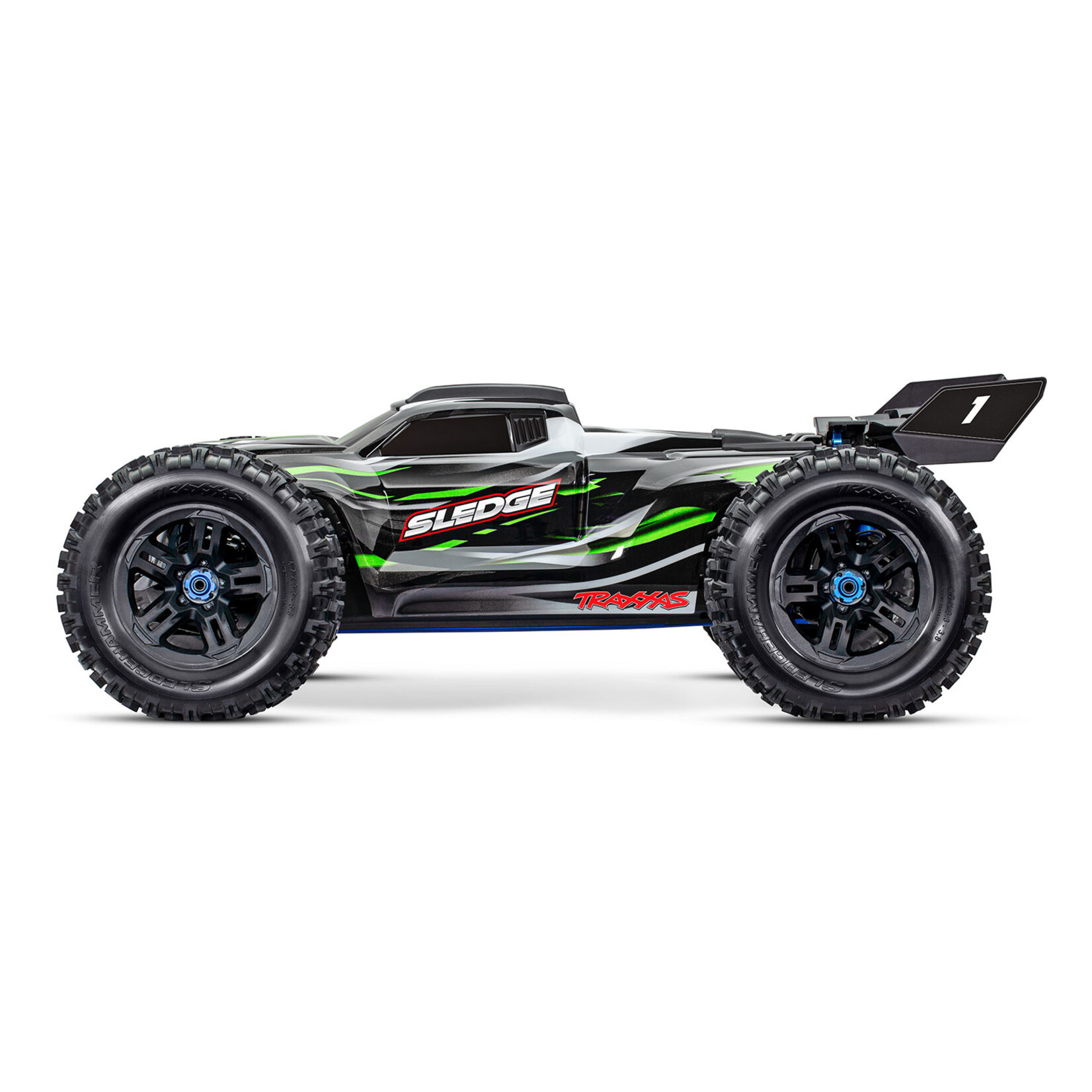 Traxxas 1/8 Sledge 4WD RTR Brushless Monster Truck - Green