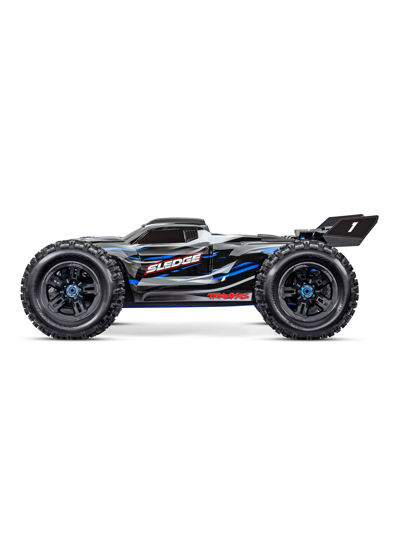 Traxxas 1/8 Sledge 4WD RTR Brushless Monster Truck - Blue