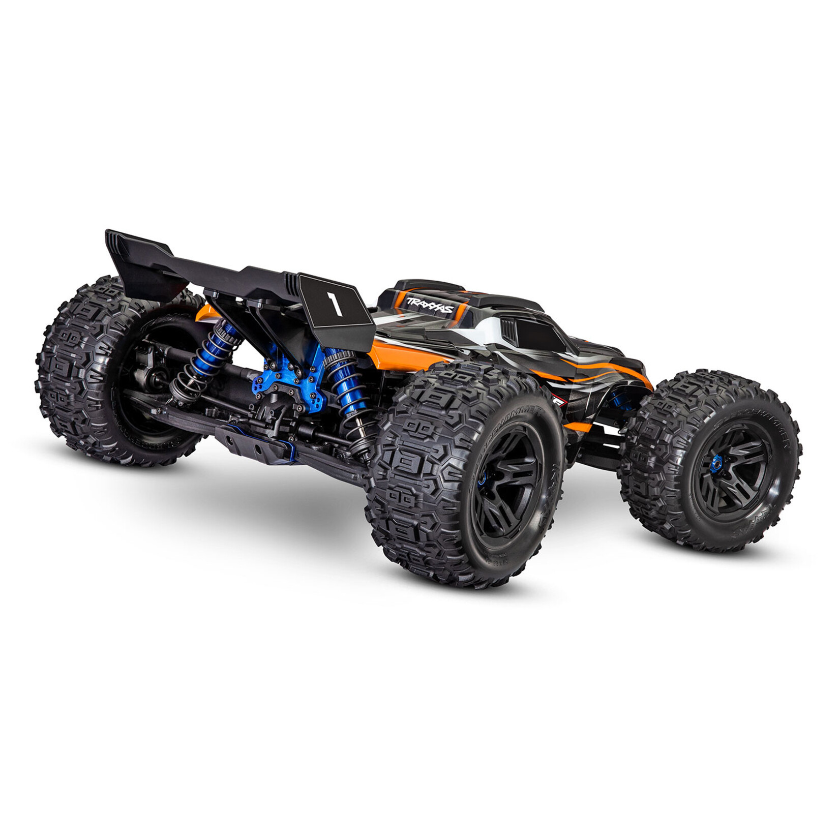 Traxxas 1/8 Sledge 4WD RTR Brushless Monster Truck - Orange