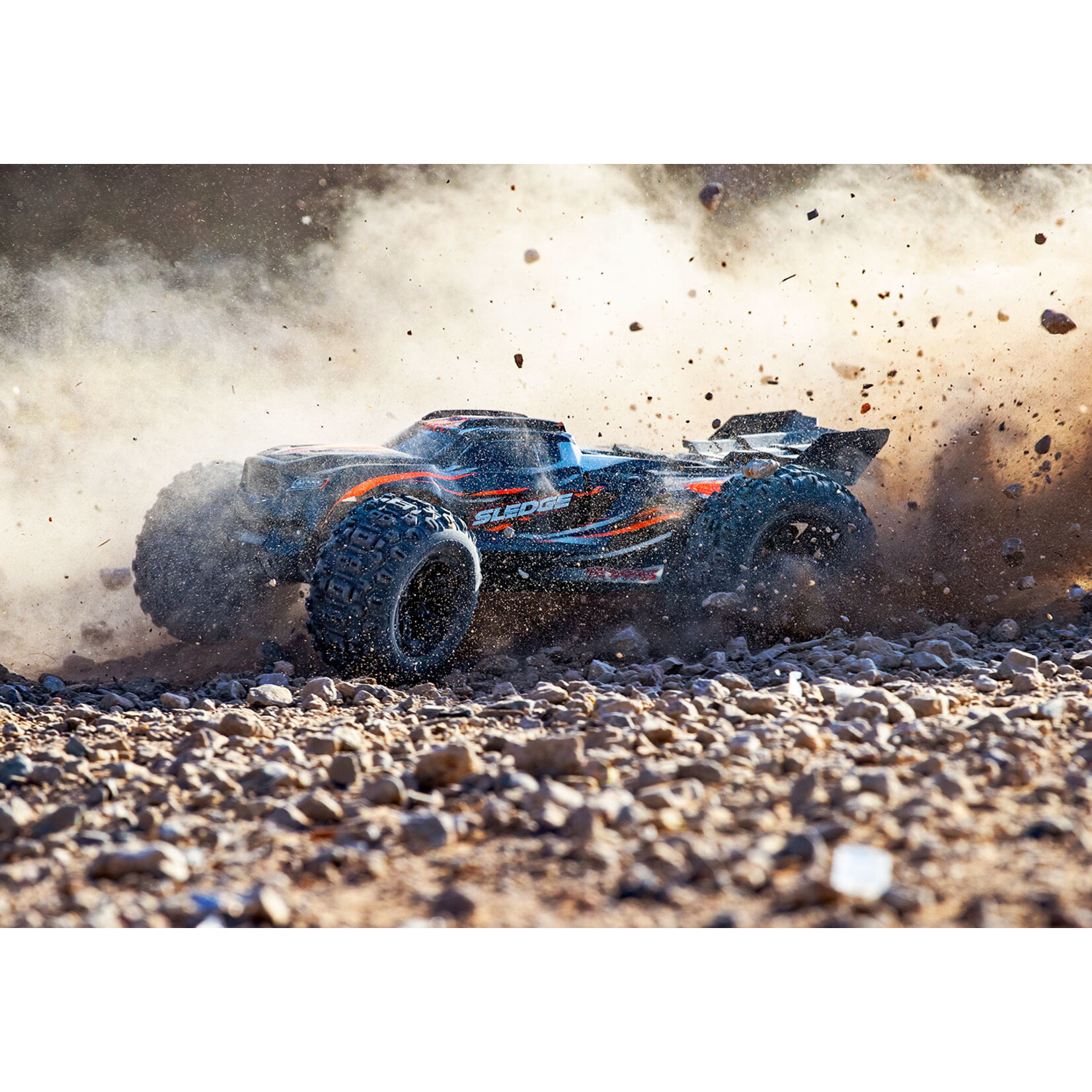 Traxxas 1/8 Sledge 4WD RTR Brushless Monster Truck - Orange