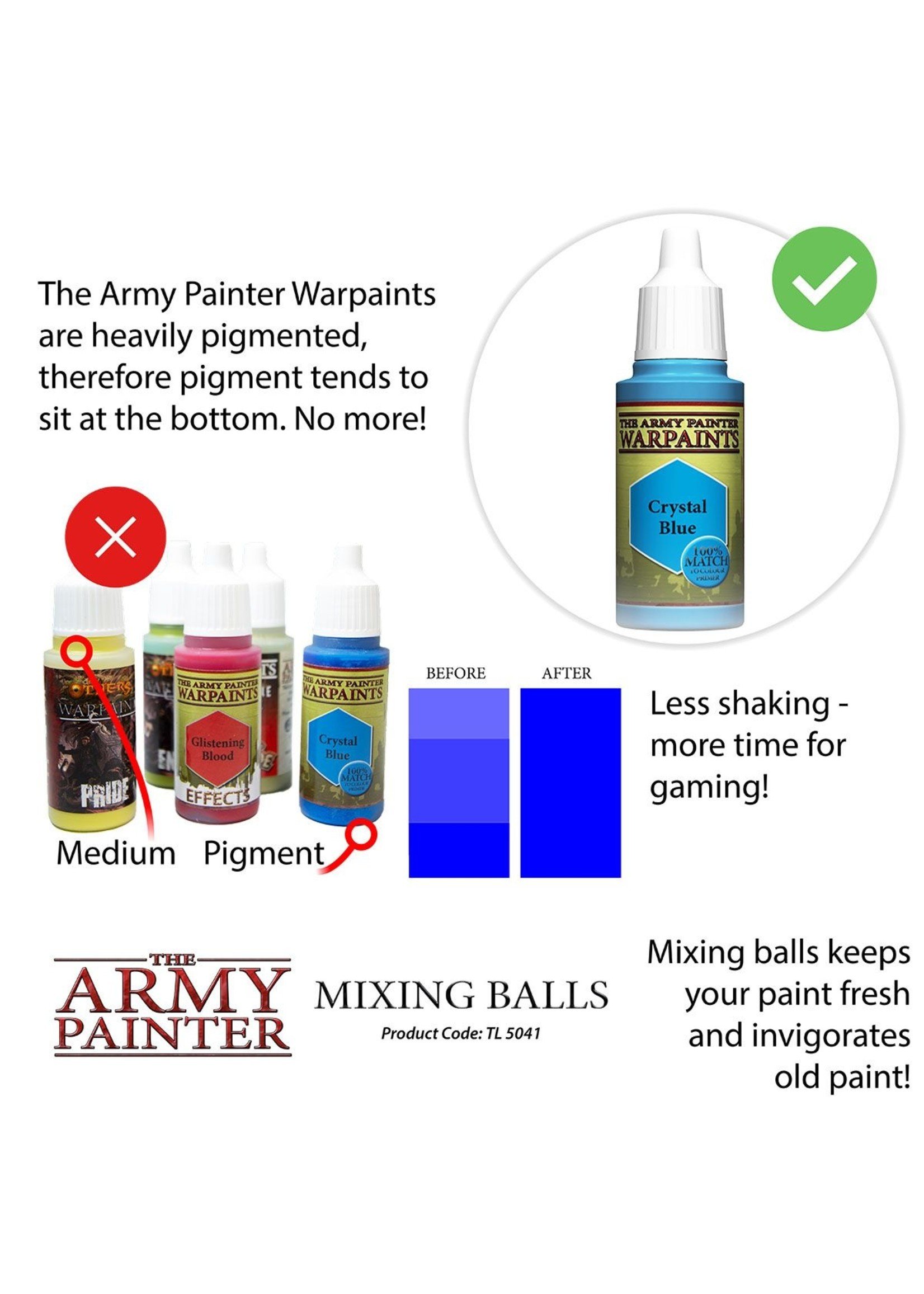 The Army Painter TL5041 - Mixing Balls