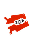 Traxxas 9633R - Suspension Arm Cover Front, Left & Right - Red