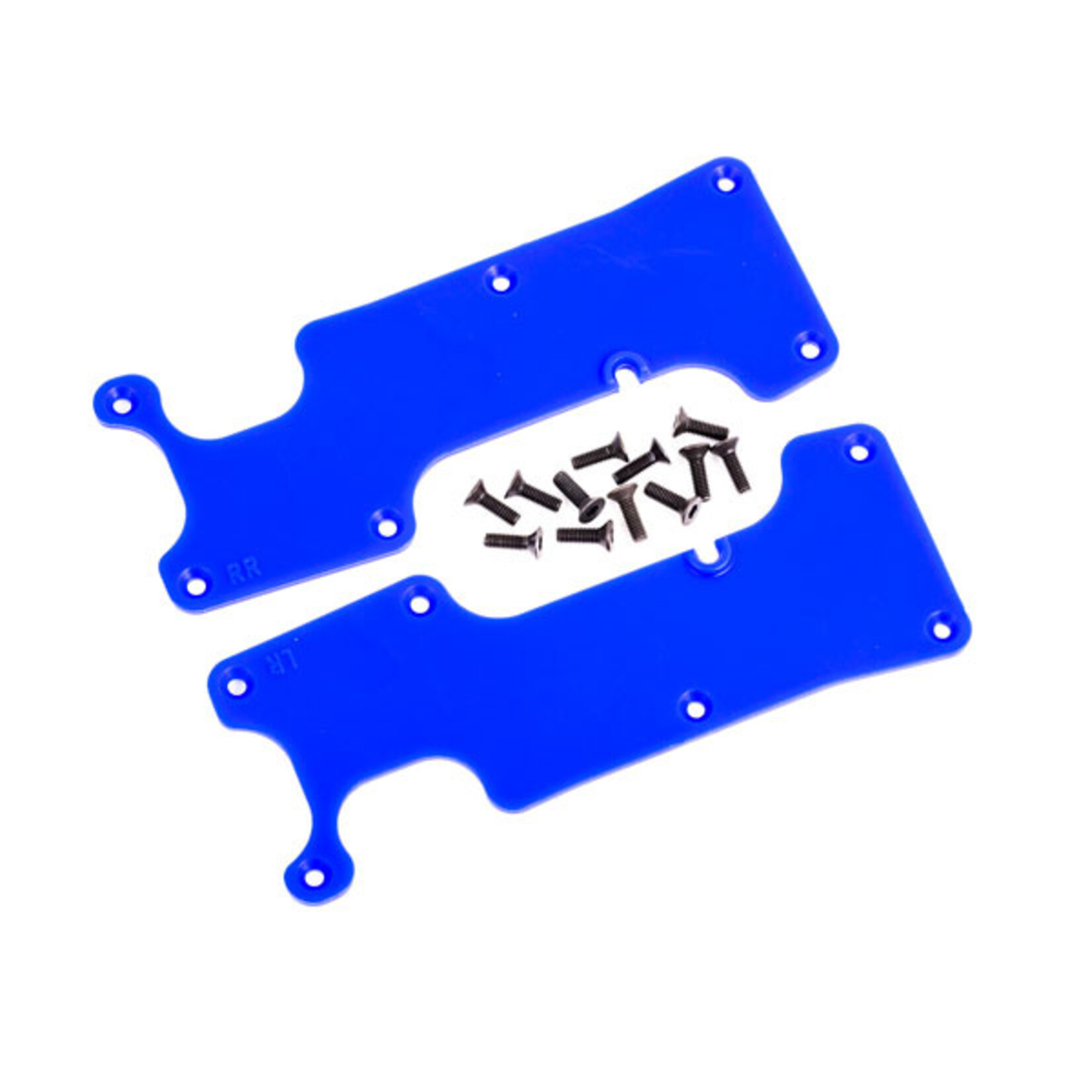Traxxas 9634X - Suspension Arm Covers, Rear, Left & Right -  Blue
