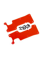 Traxxas 9634R - Suspension Arm Covers, Rear, Left & Right - Red