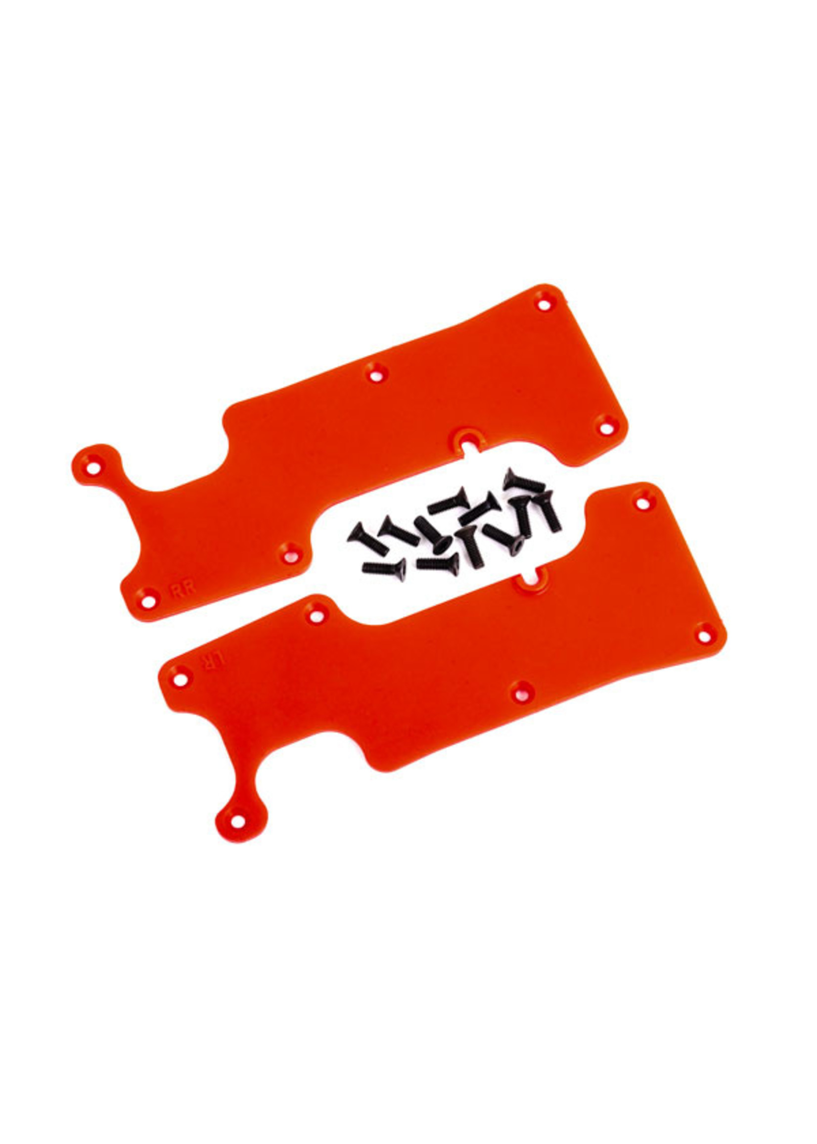 Traxxas 9634R - Suspension Arm Covers, Rear, Left & Right - Red
