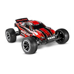 Traxxas 1/10 Rustler 2WD RTR Stadium Truck with Lights - Red
