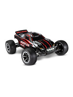 Traxxas 1/10 Rustler 2WD RTR Stadium Truck with Lights - Red/Black