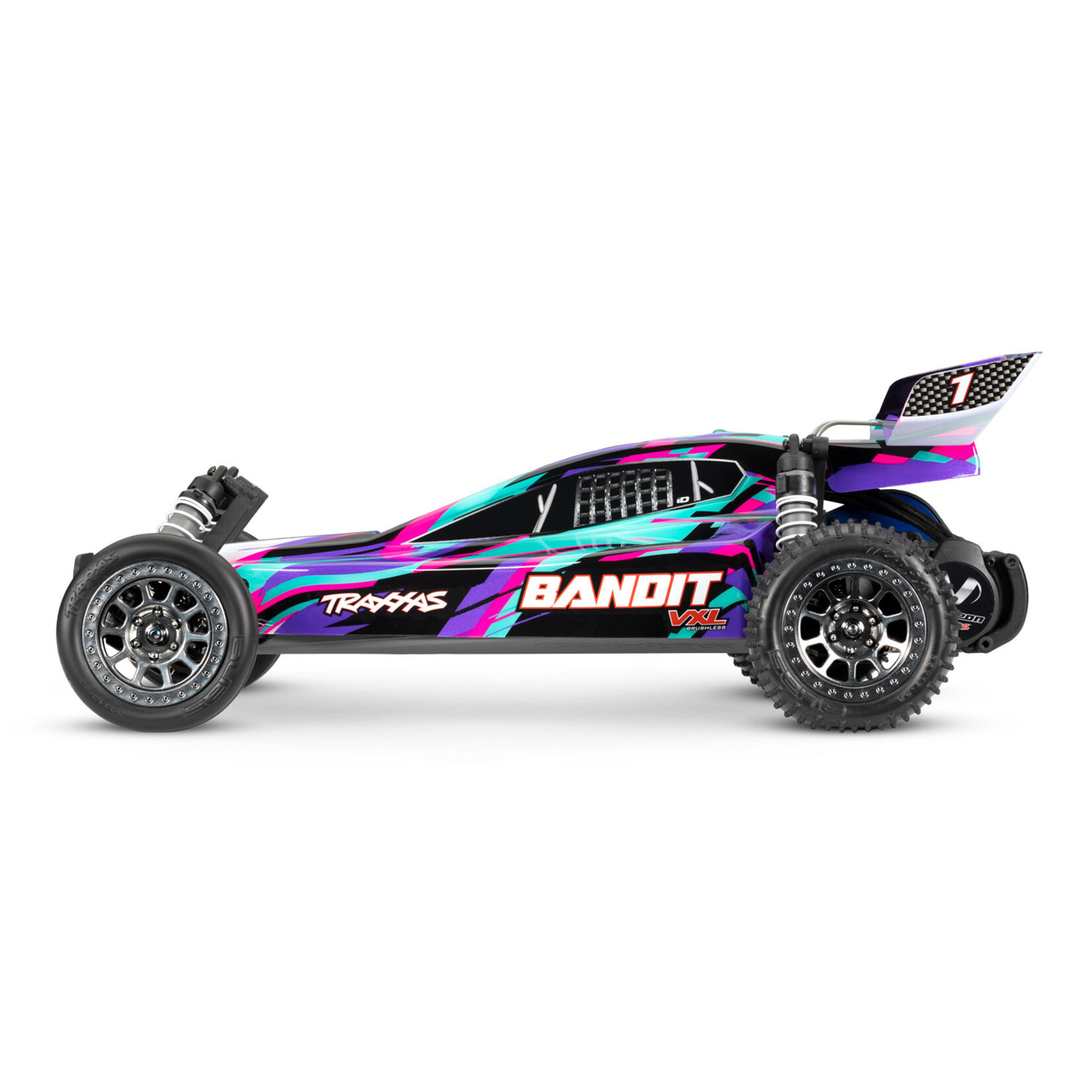 Traxxas 1/10 Bandit VXL RTR Buggy with Magnum 272R - Purple