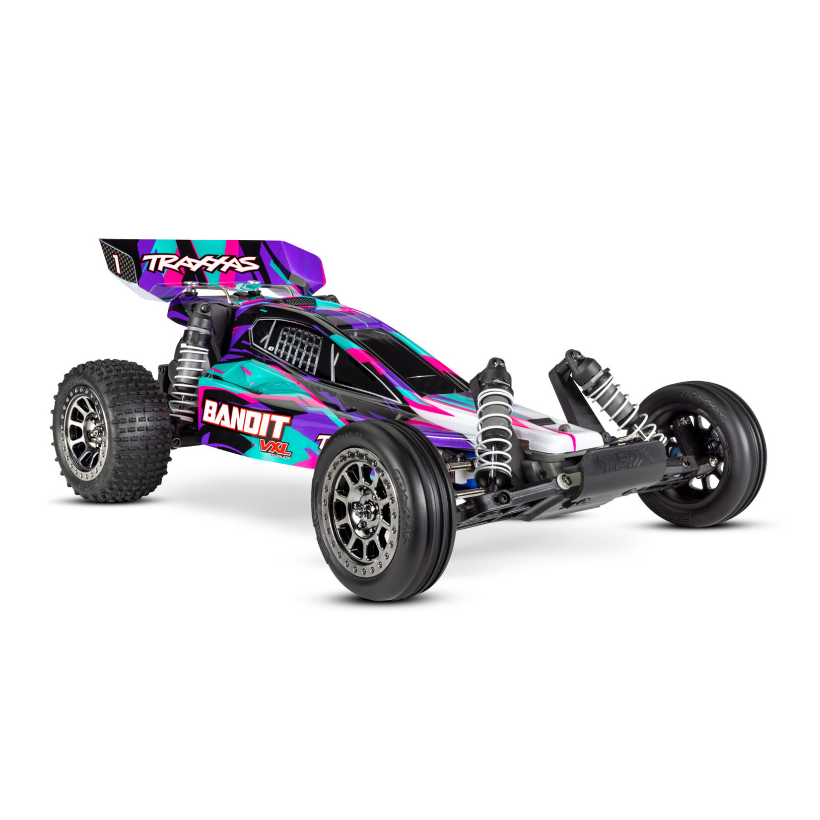 Traxxas 1/10 Bandit VXL RTR Buggy with Magnum 272R - Purple