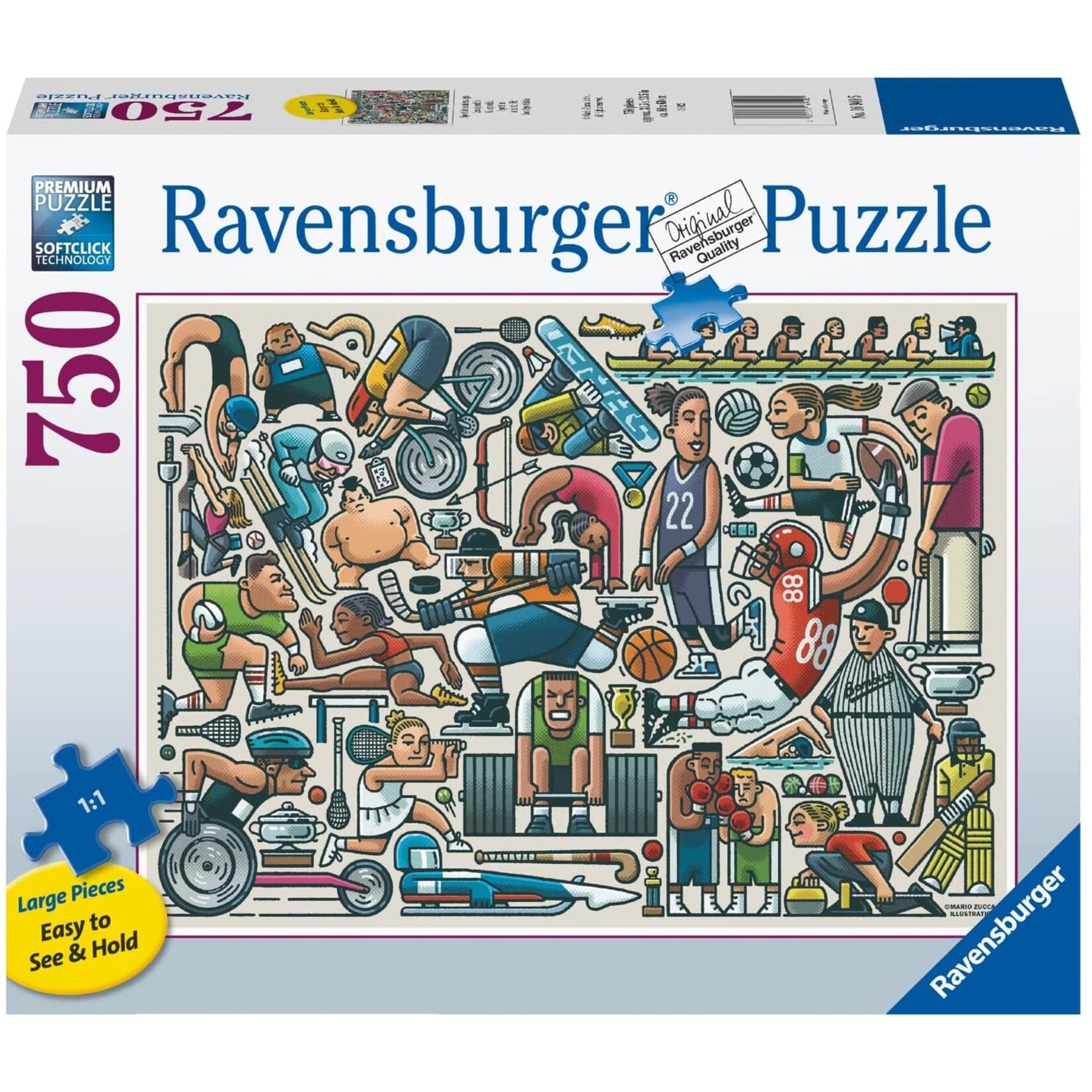 Ravensburger Athletic Fit - 750 Piece Puzzle