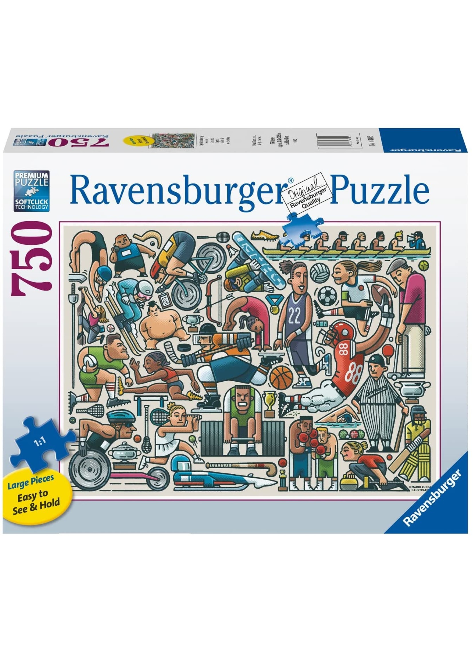 Ravensburger Athletic Fit - 750 Piece Puzzle