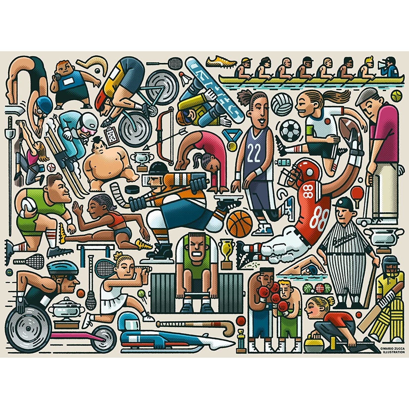 Ravensburger Athletic Fit - 750 Piece Puzzle
