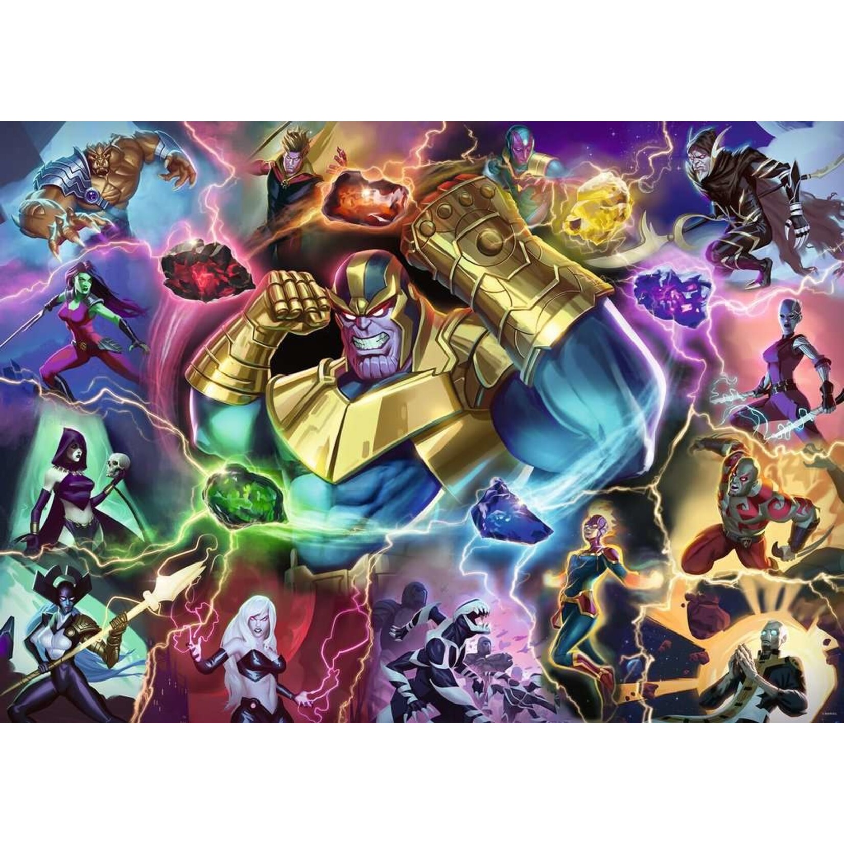 Ravensburger Marvel Villainous: Thanos - 1000 Piece Puzzle
