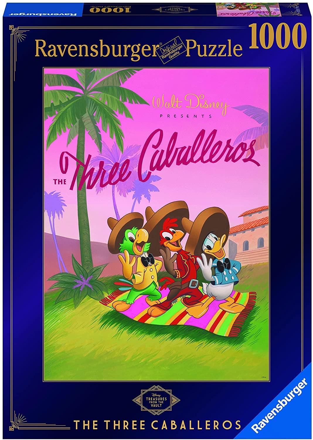 Disney Vault: The Three Caballeros - 1000 Piece Puzzle