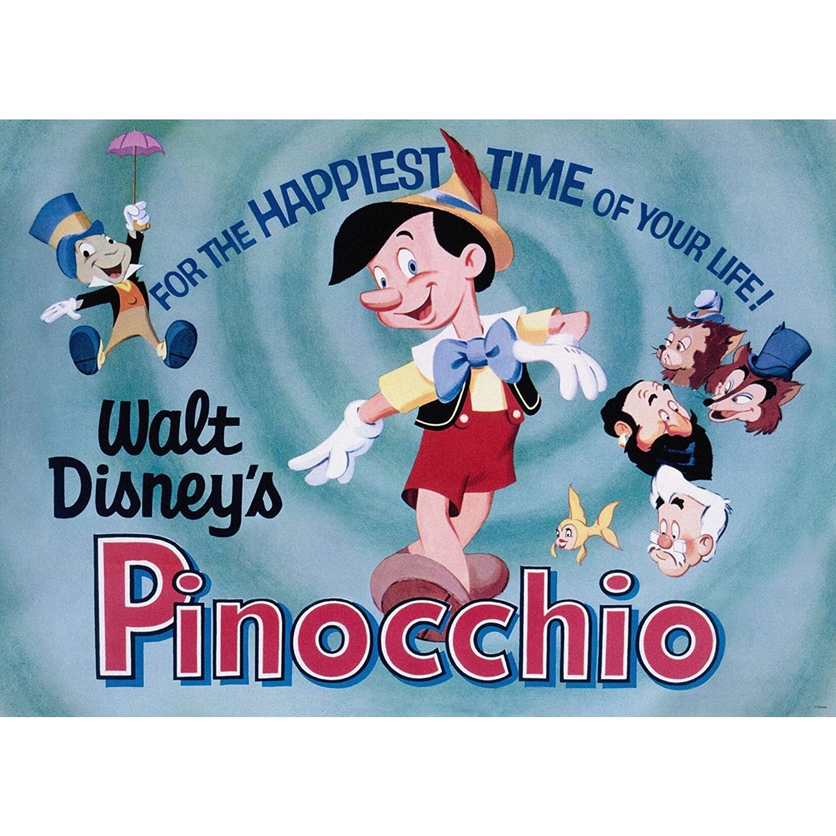 Ravensburger Disney Vault: Pinocchio - 1000 Piece Puzzle