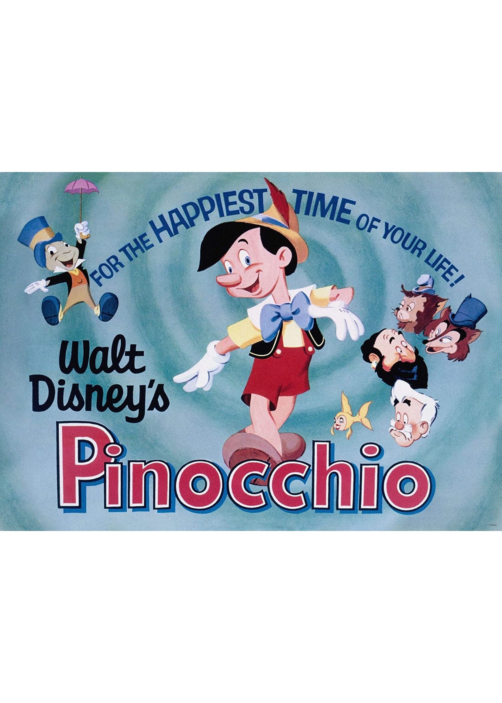 Ravensburger Disney Vault: Pinocchio - 1000 Piece Puzzle