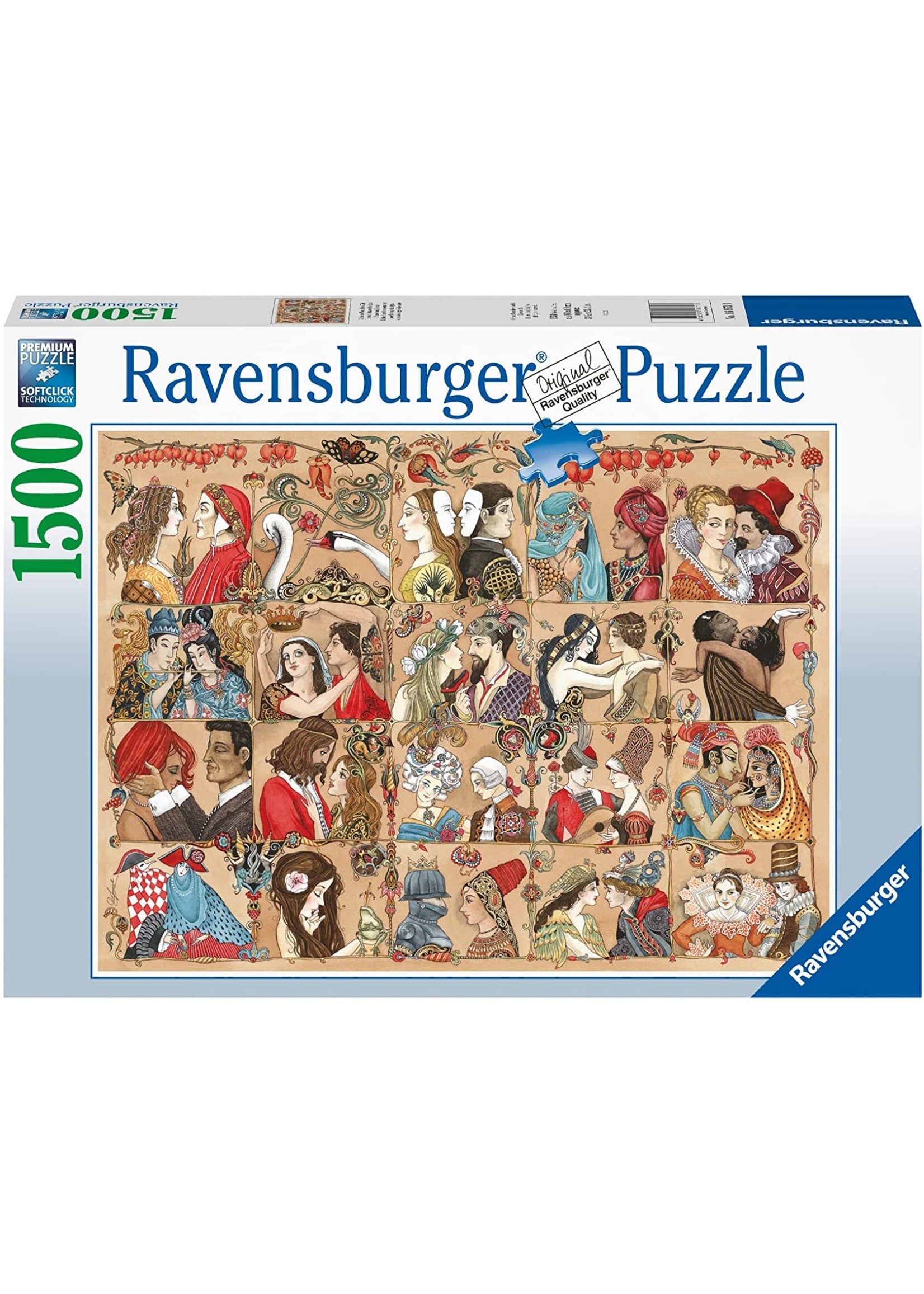 Ravensburger Love Through the Ages - 1500 Piece Puzzle