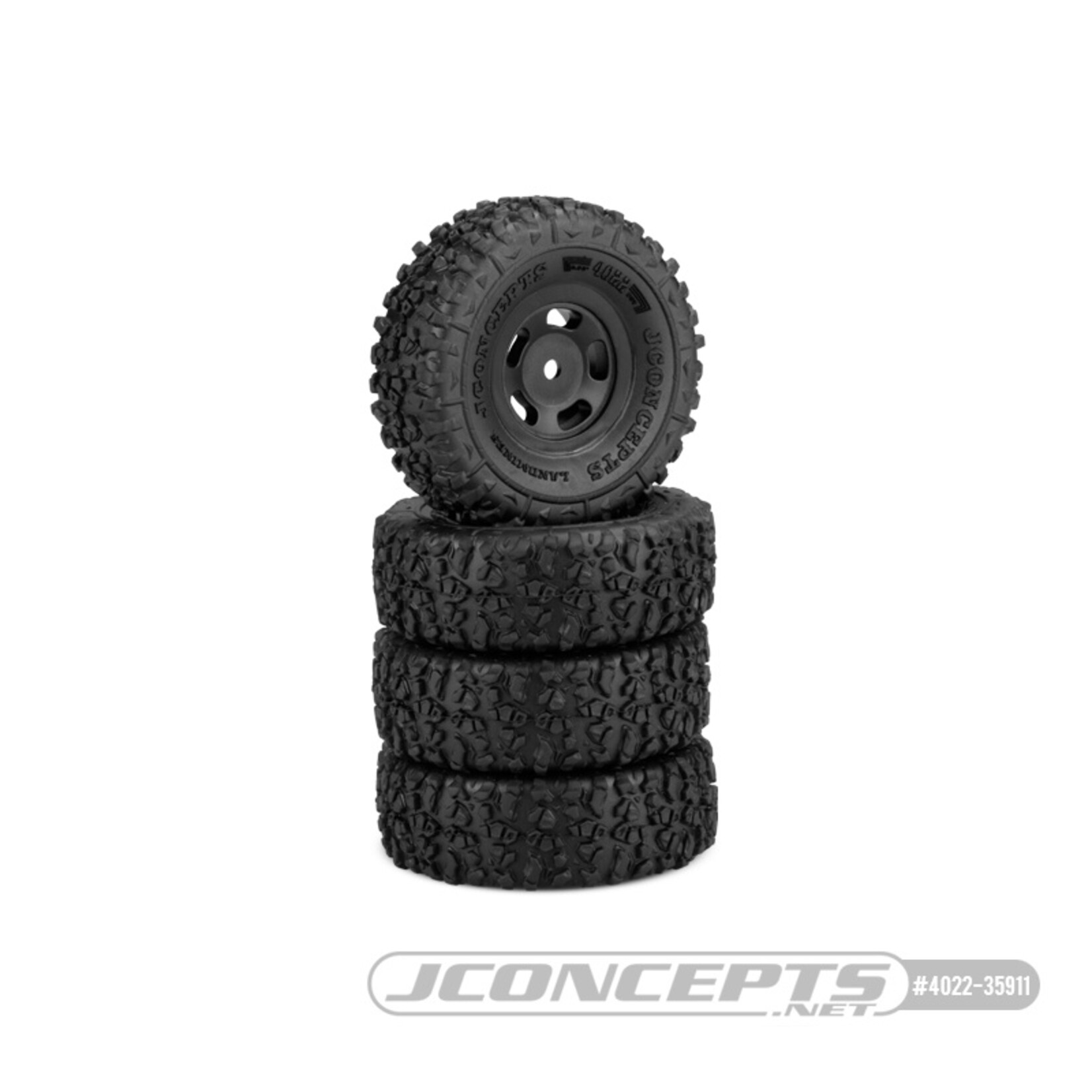 JConcepts 4022-35911 - Landmines 1.0", Pre-Mounted SCX24