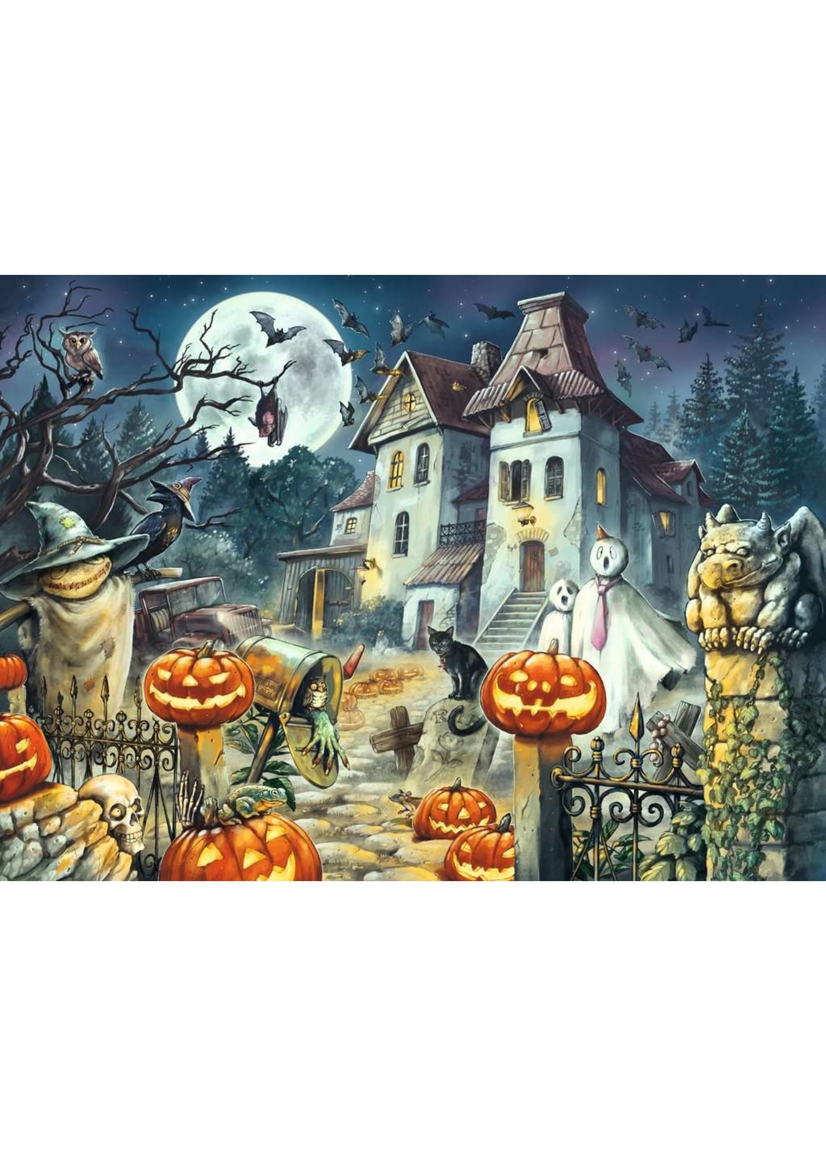 Ravensburger Halloween House - 300 Piece Puzzle