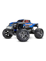 Traxxas 1/10 Stampede 2WD RTR Monster Truck with Lights - Blue