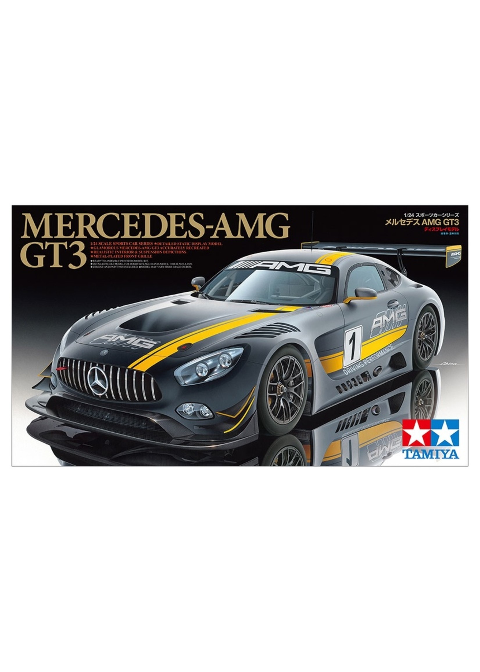 Maquette Tamiya Mercedes AMG GT3 chez 1001hobbies (Réf.24345)