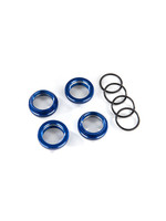 Traxxas 8968X - Spring Retainer (Adjuster) - Blue