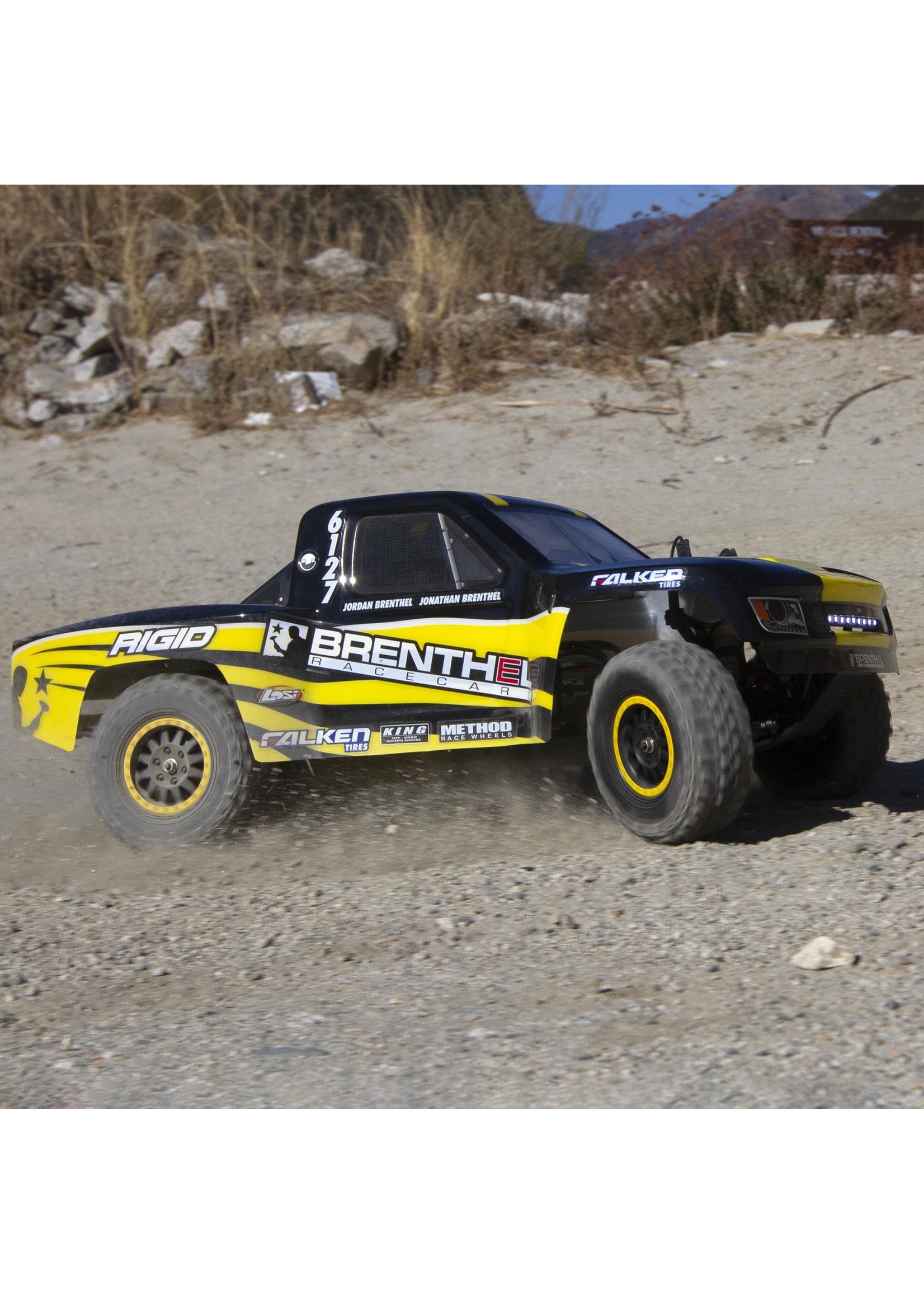 Losi 1/10 TENACITY TT Pro 4WD Brushless SCT RTR with DX3 & Smart - Brenthel