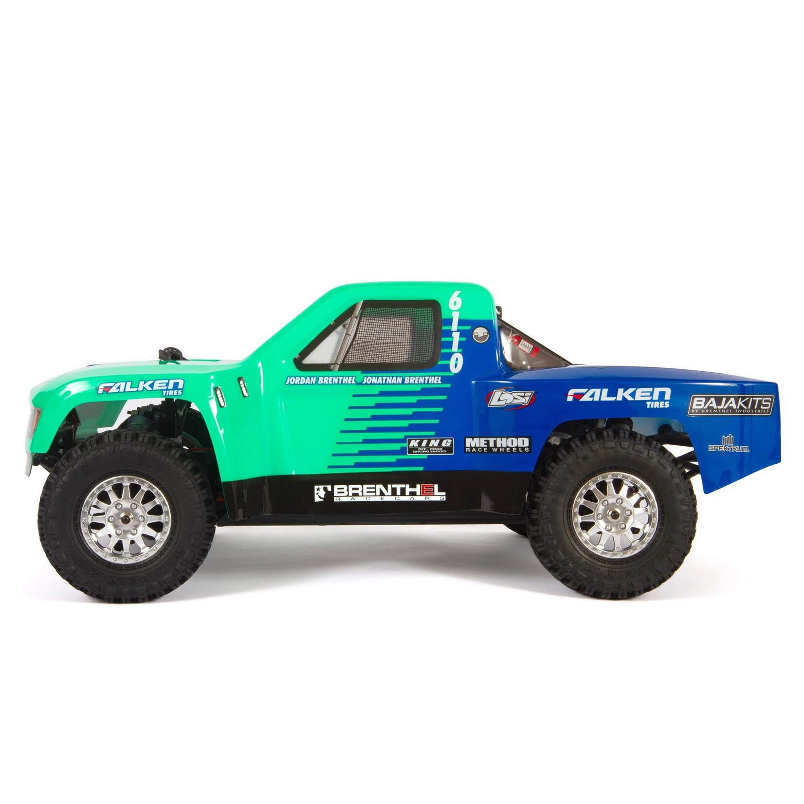 Losi 1/10 TENACITY TT Pro 4WD Brushless SCT RTR with DX3 & Smart - Falken