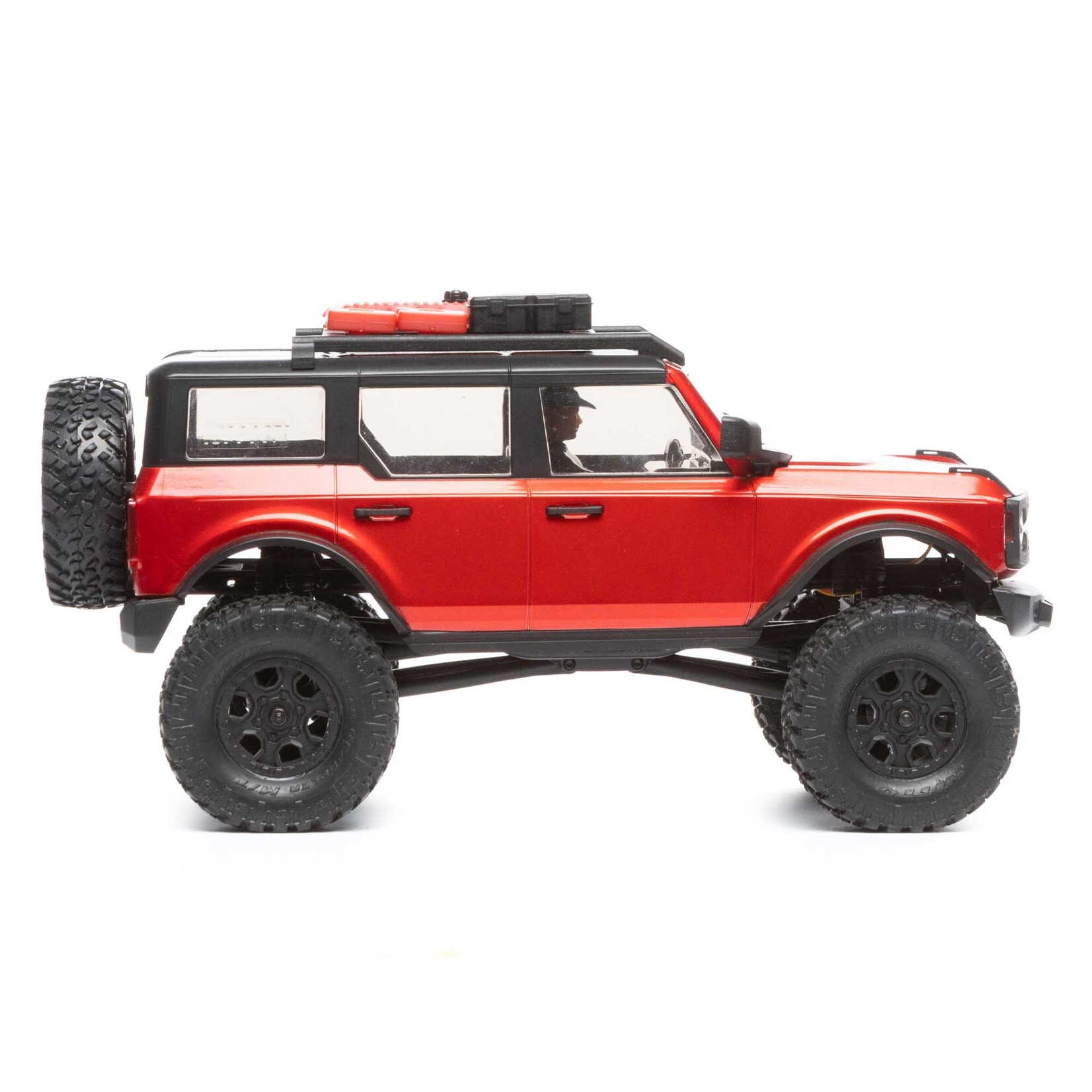 Axial 1/24 SCX24 2021 Ford Bronco 4WD Truck Brushed RTR - Red