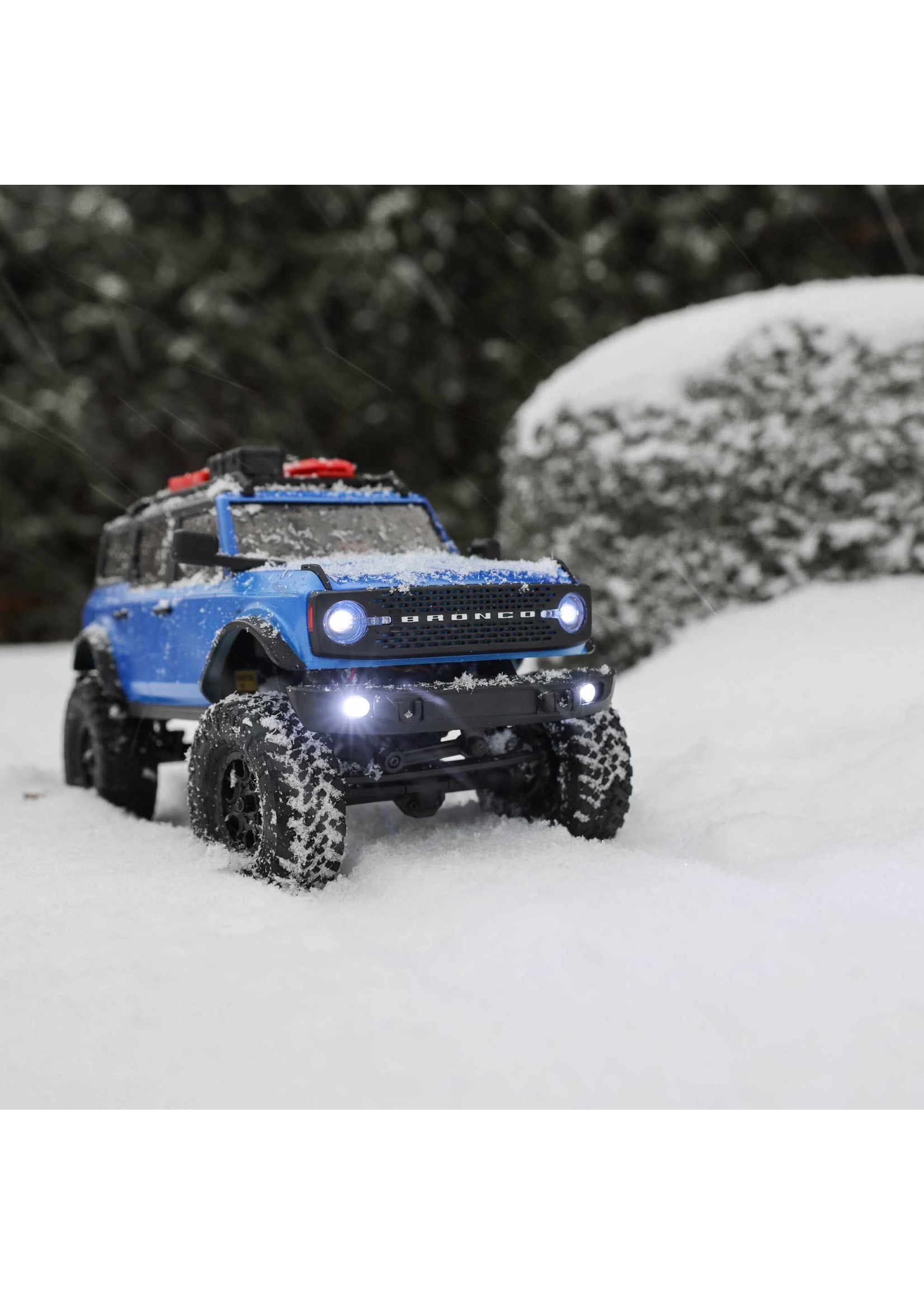 Axial 1/24 SCX24 2021 Ford Bronco 4WD Truck Brushed RTR - Blue