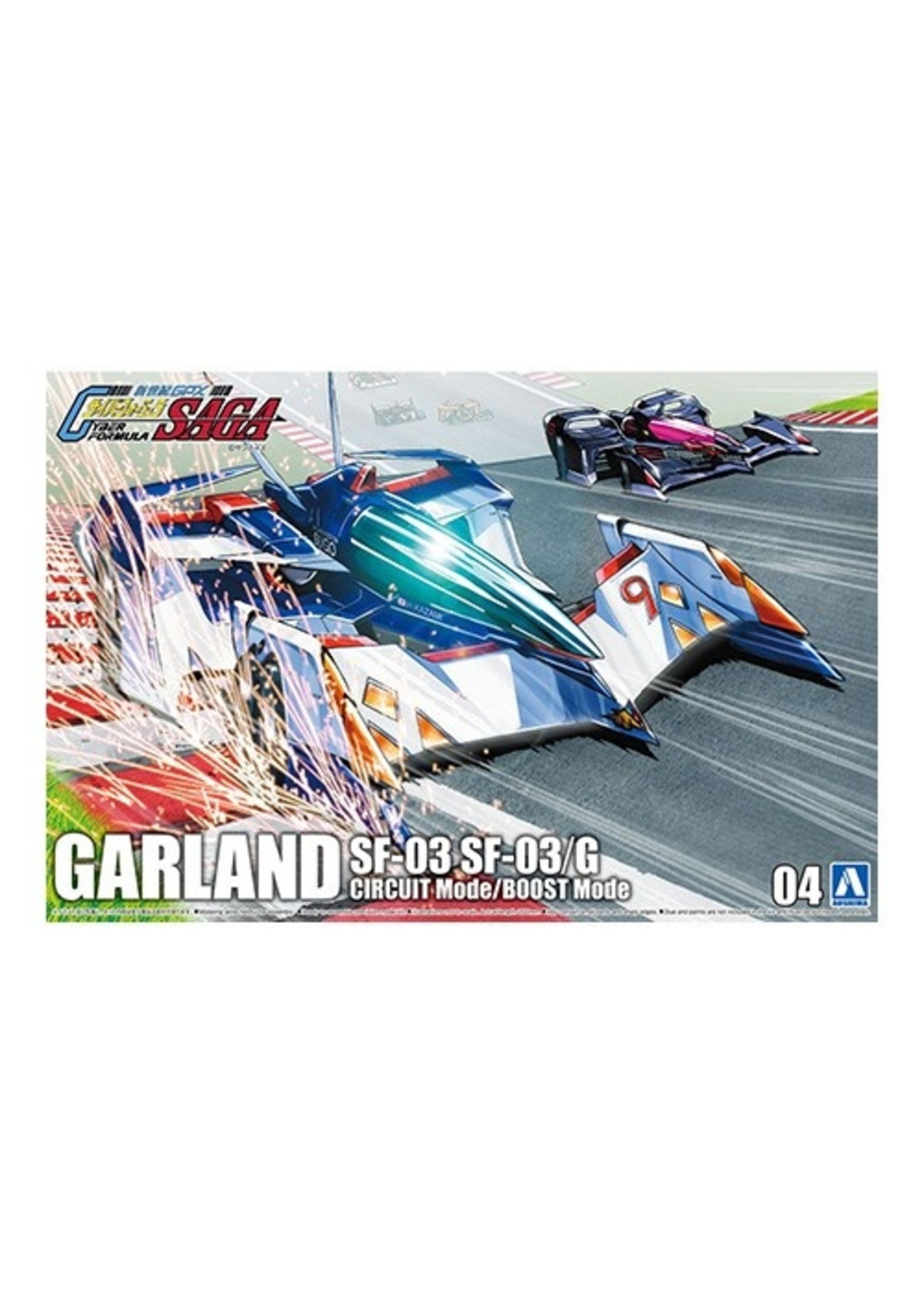 Aoshima 05906 - 1/24 Future GPX Cyber Formula Garland SF03/SF03G