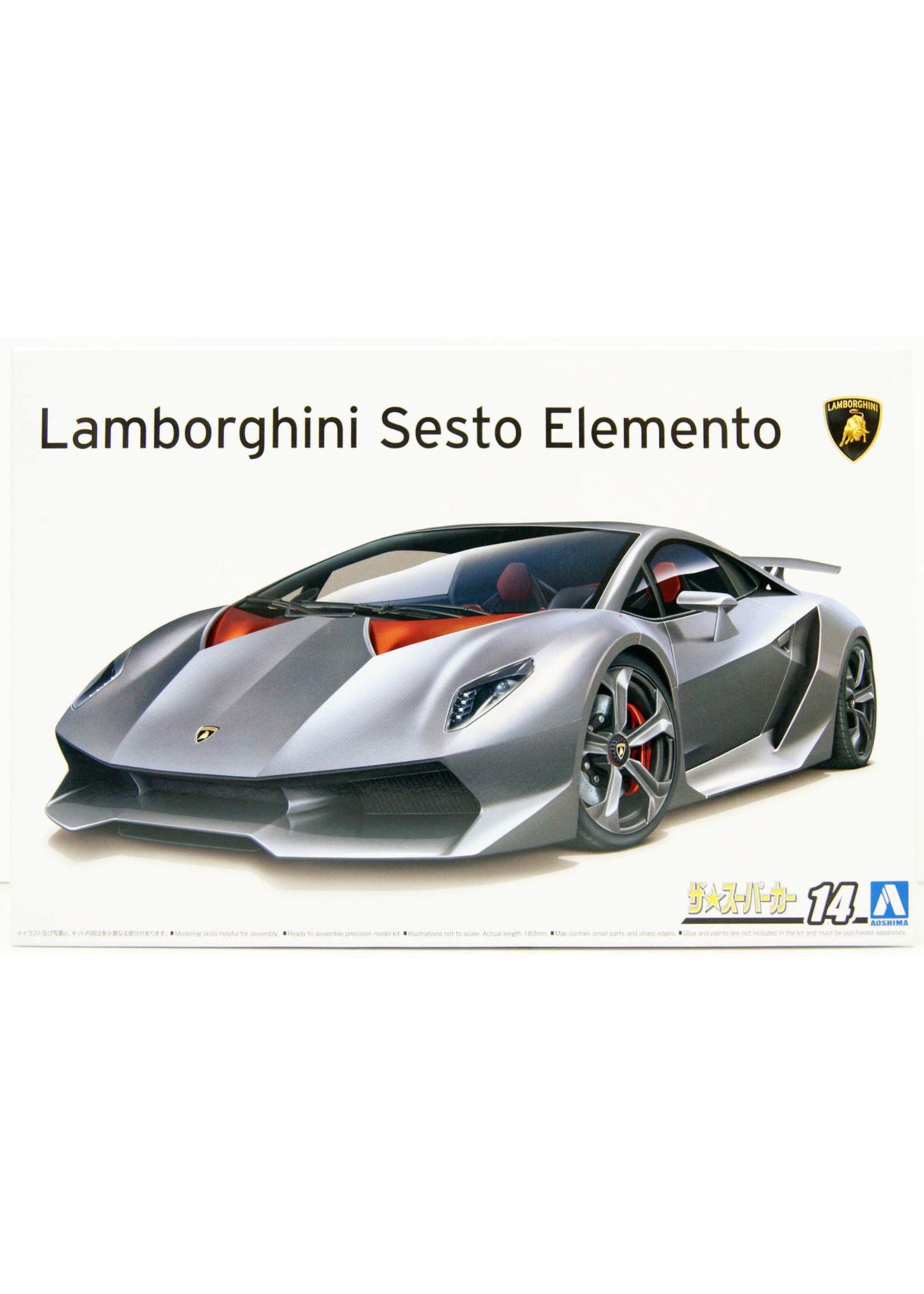 Aoshima 06221 - 1/24 2010 Lamborghini Sesto Elemento