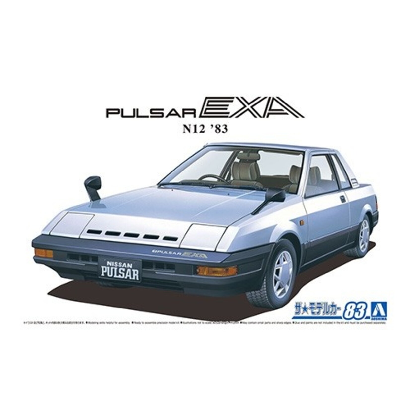 Aoshima 06272 - 1/24 1983 Nissan Pulsar EXA