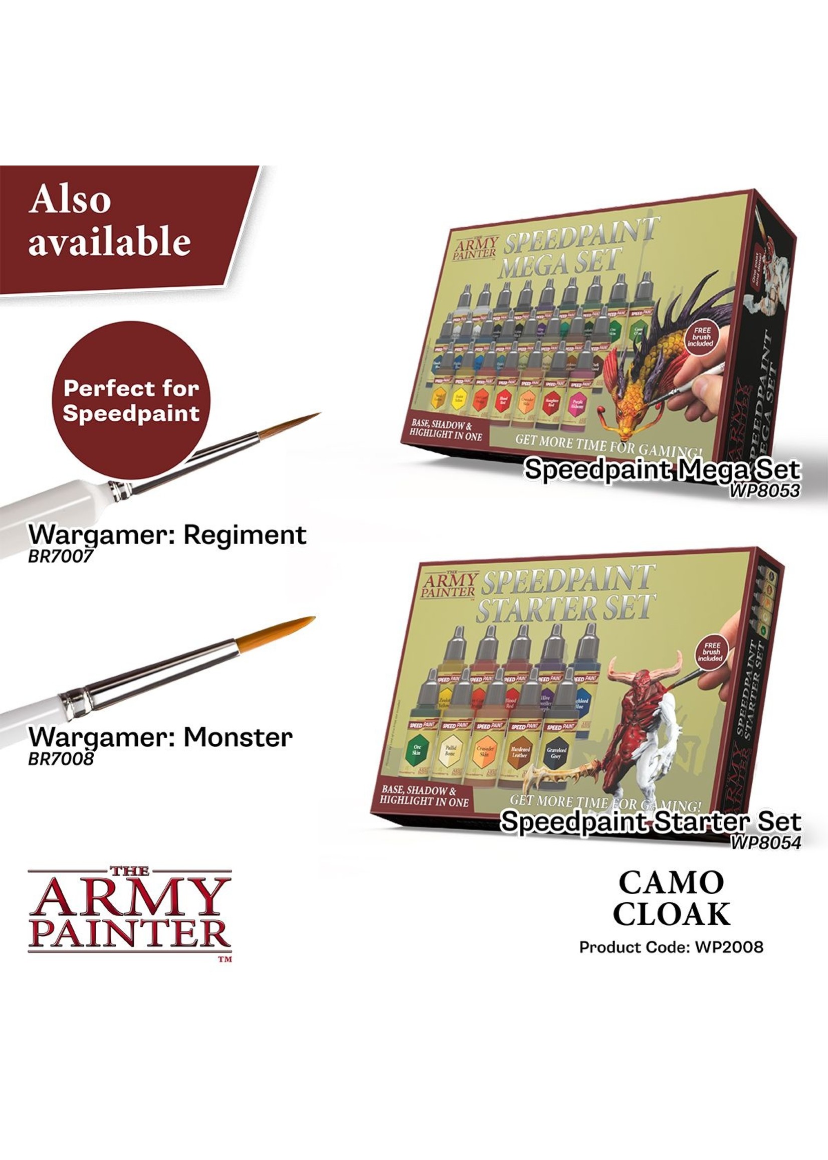 The Army Painter AMYWP2008 - Speedpaint: Camo Cloak