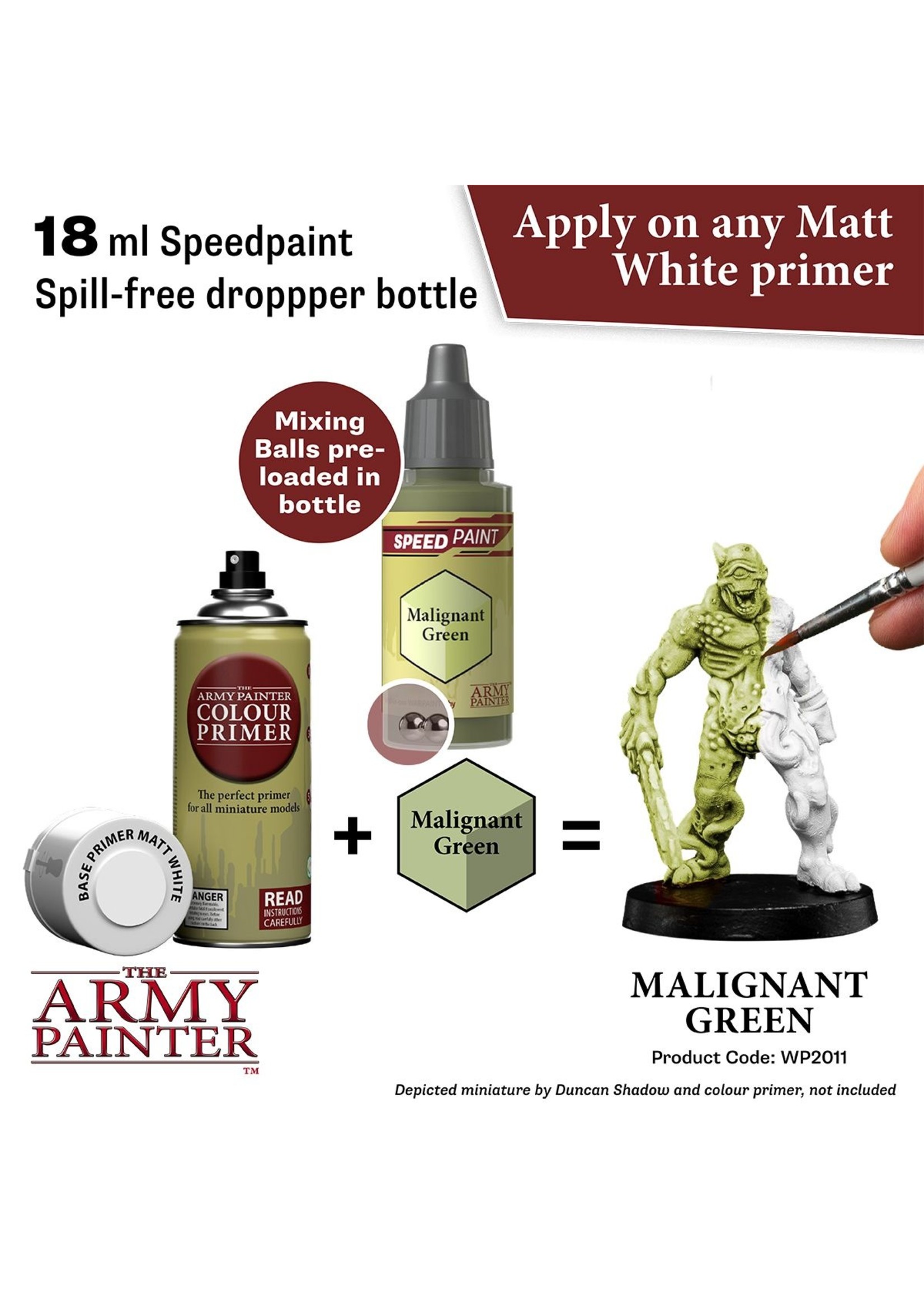 The Army Painter WP2011 - Speedpaint: Malignant Green