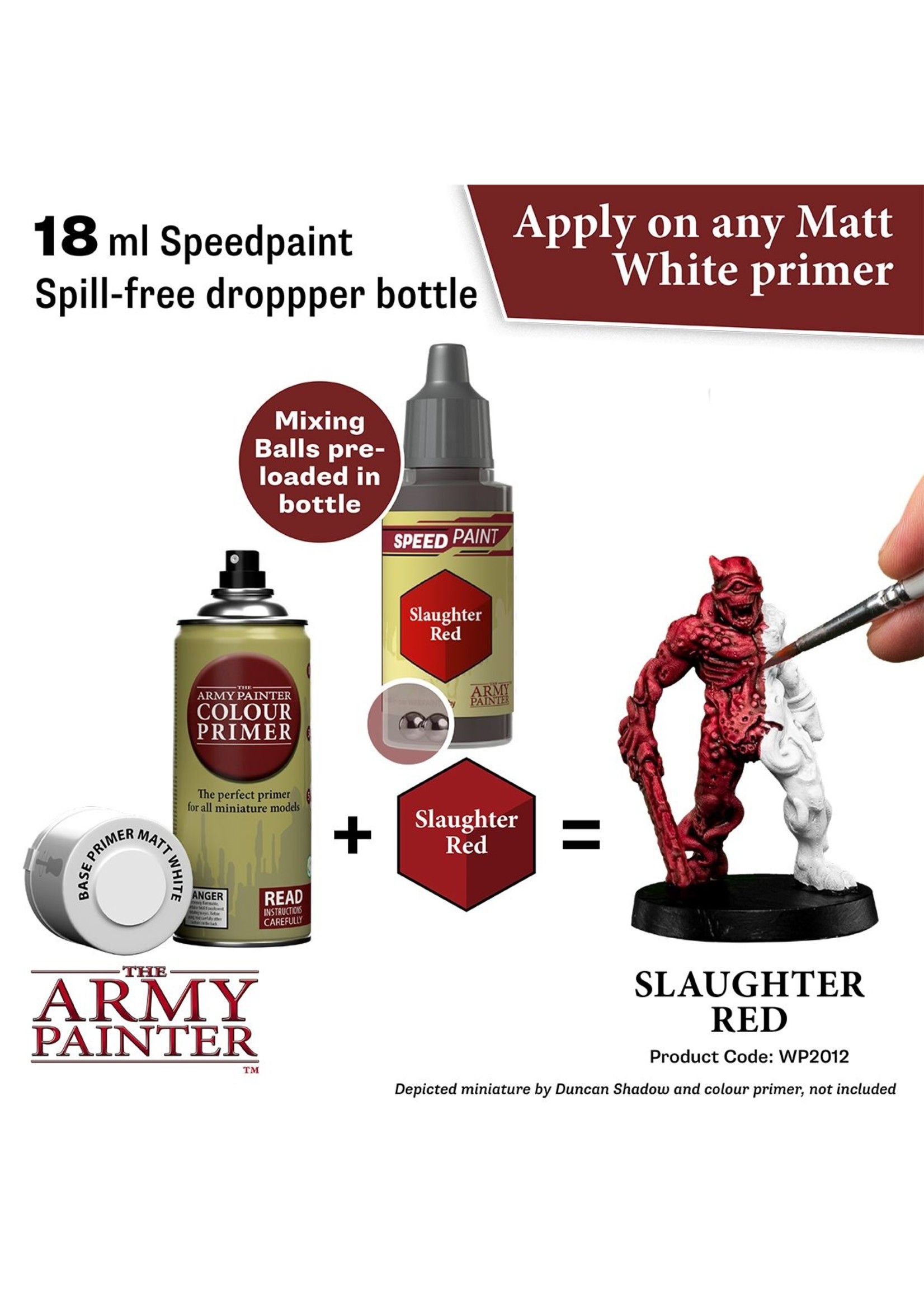 The Army Painter AMYWP2012 - Speedpaint: Slaughter Red