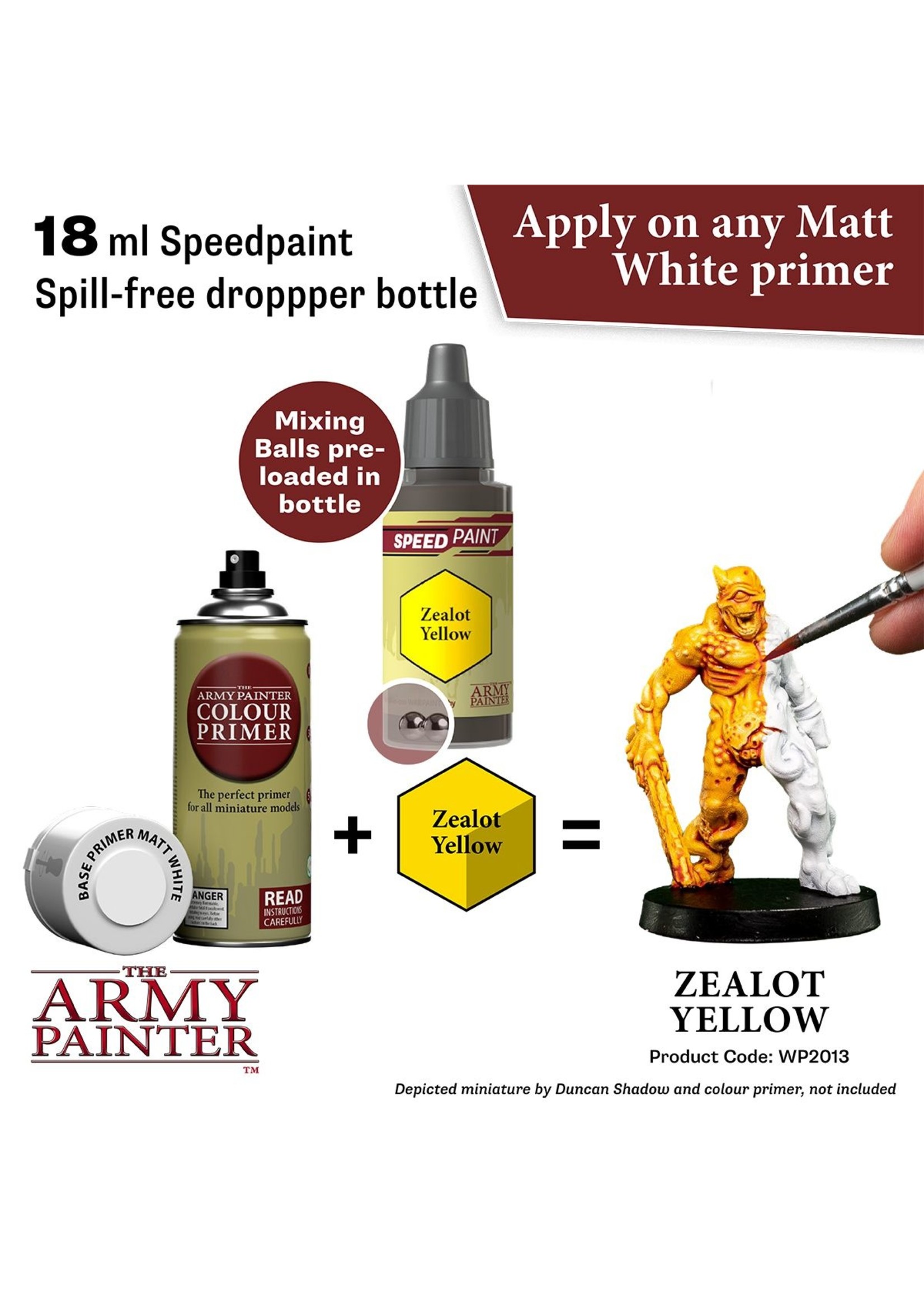 The Army Painter WP2013 - Speedpaint: Zealot Yellow