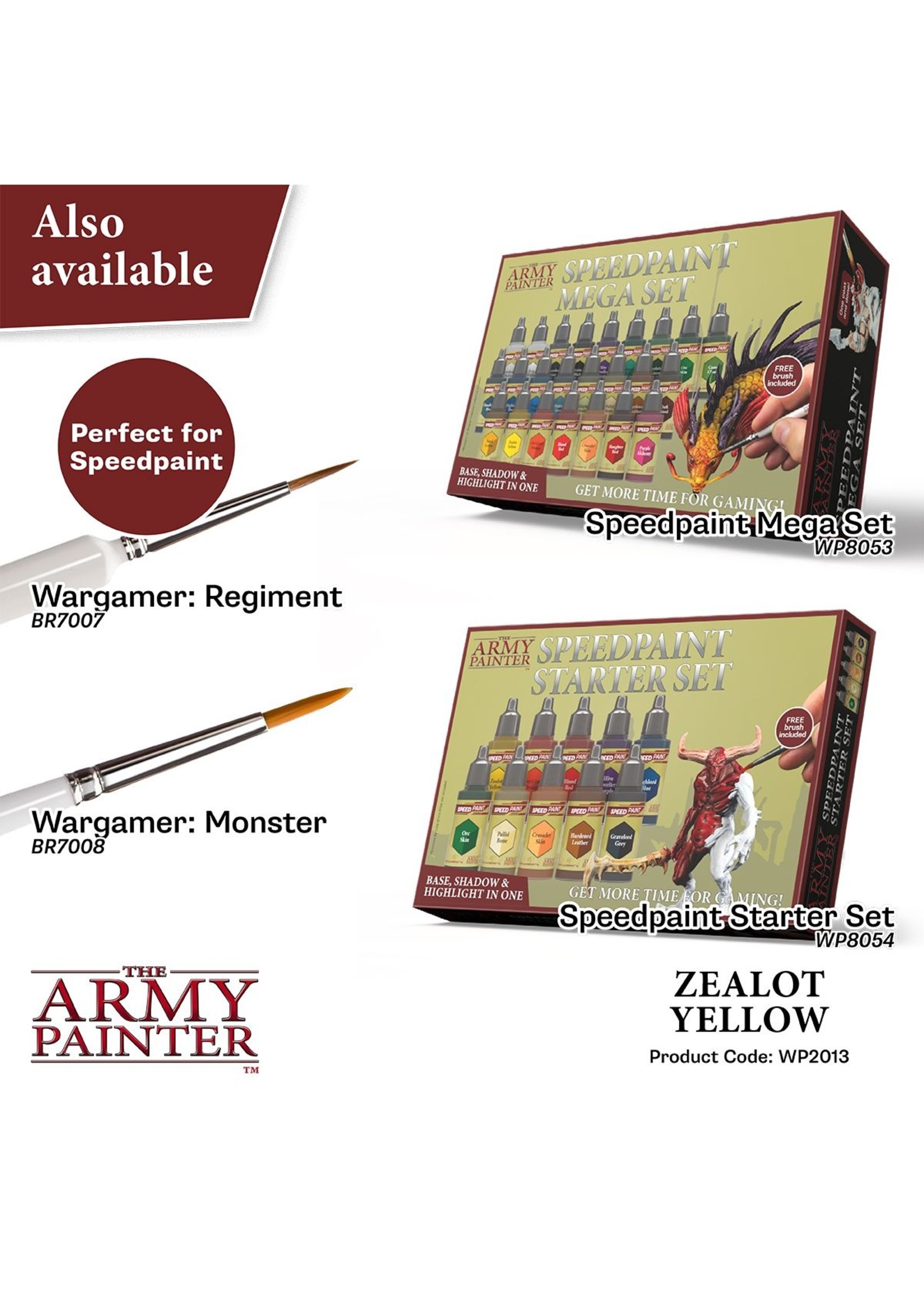 The Army Painter AMYWP2013 - Speedpaint: Zealot Yellow