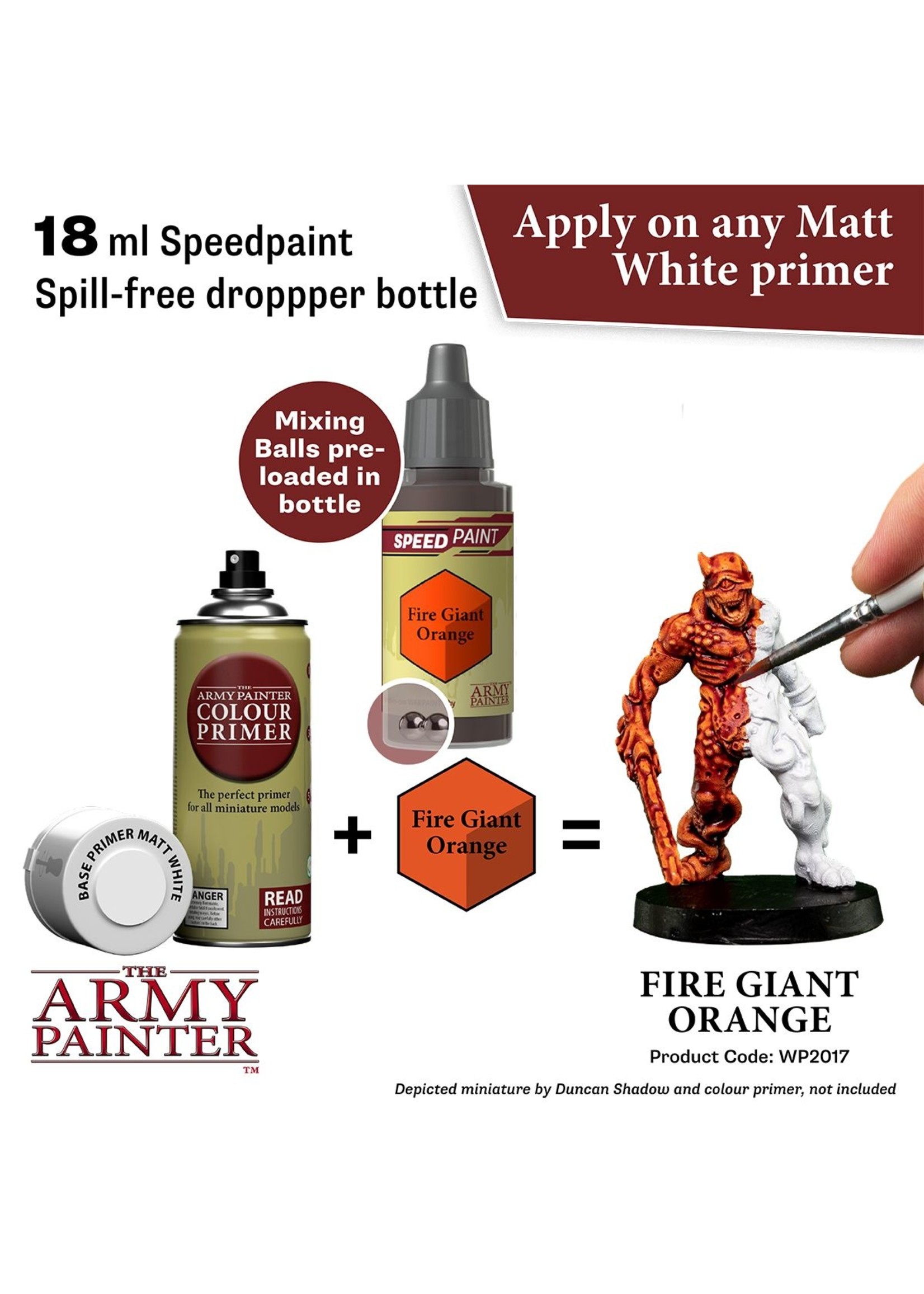 The Army Painter WP2017 - Speedpaint: Fire Giant Orange