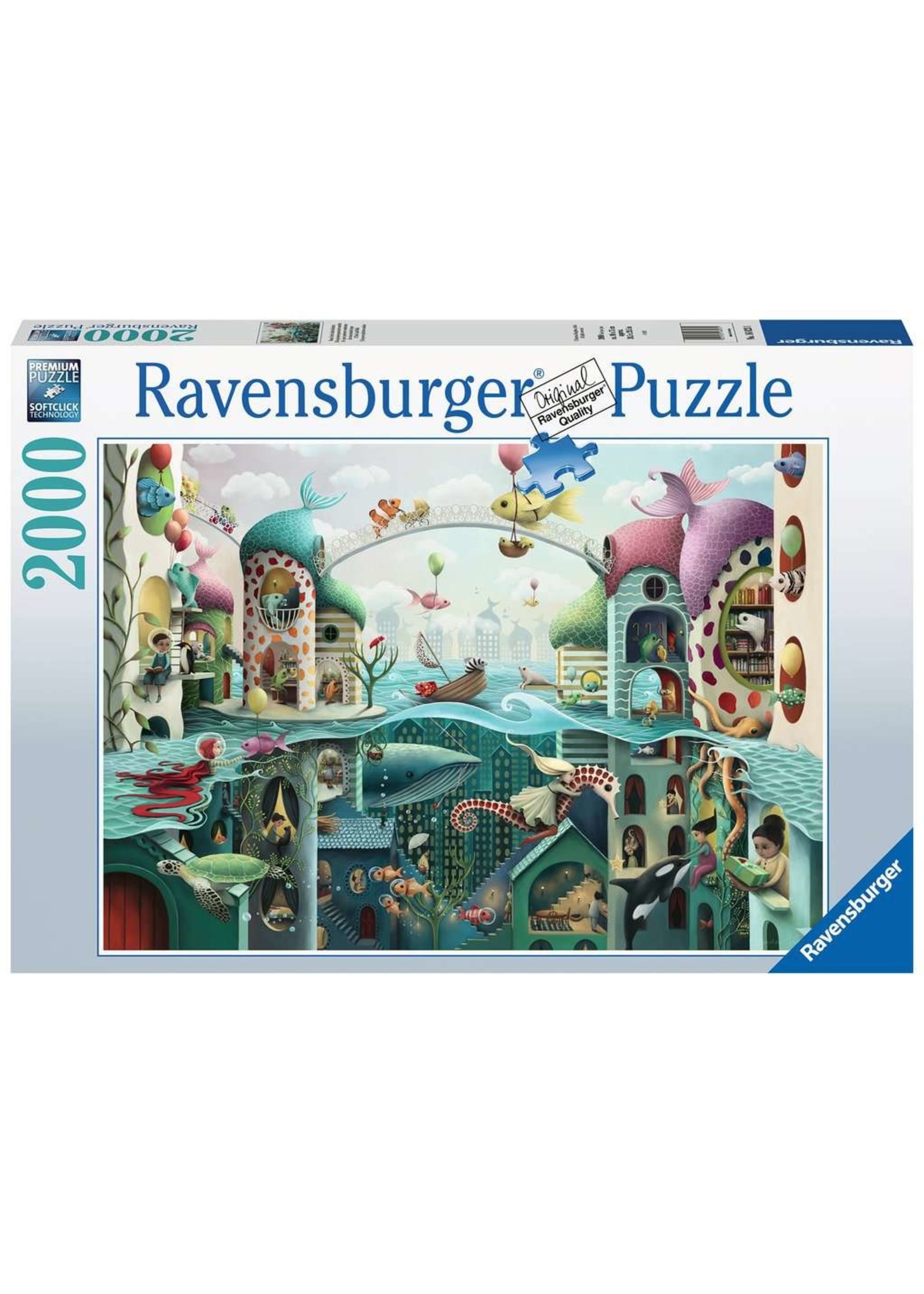 Ravensburger If Fish Could Walk - 2000 Piece Puzzle