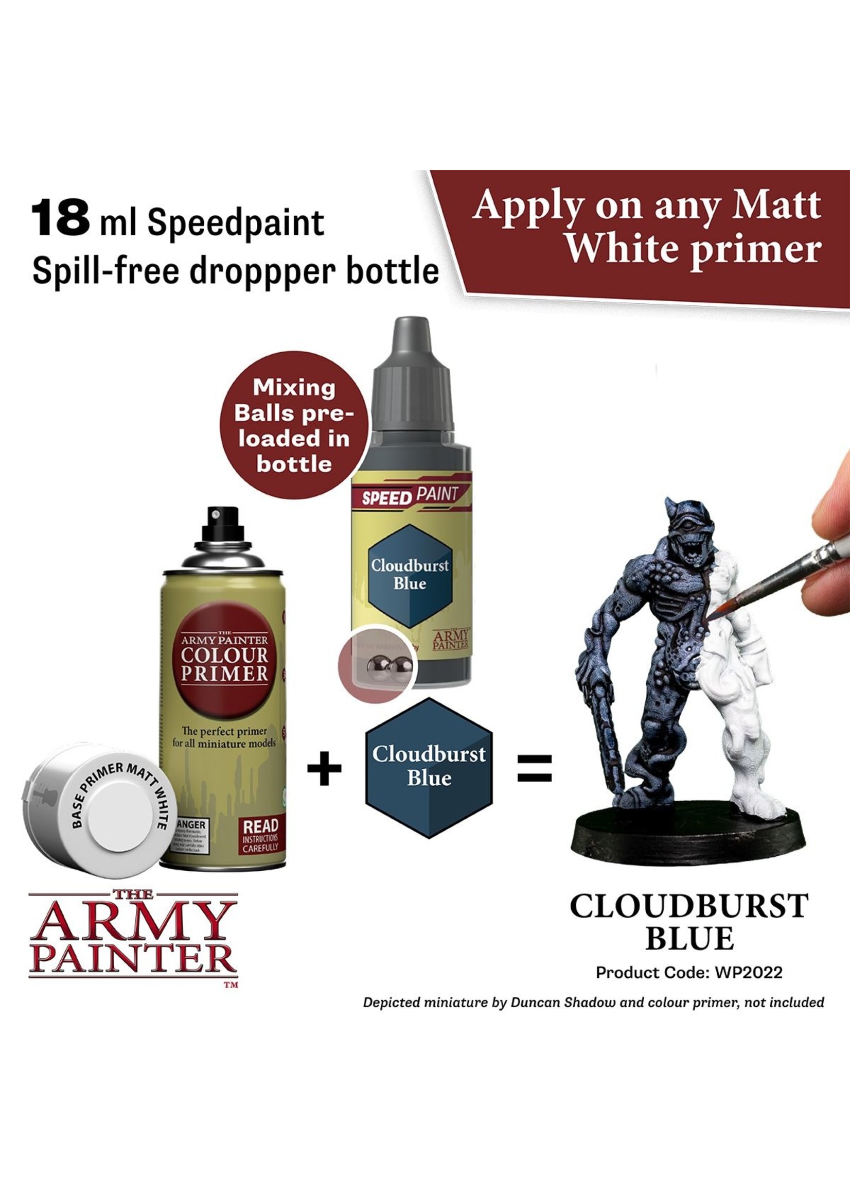 The Army Painter WP2022 - Speedpaint: Cloudburst Blue