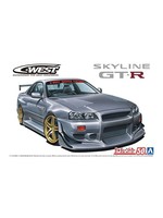 Aoshima 06149 - 1/24 Nissan C-West BNR34 Skyline GT-R '02