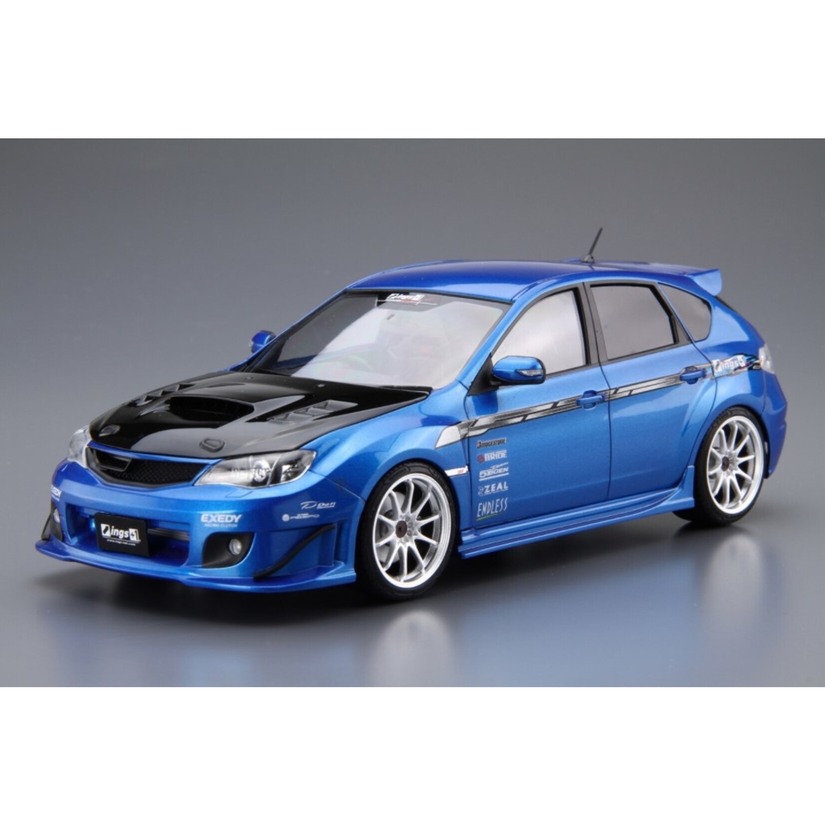 Aoshima 05875 - 1/24 ings GRB Impreza WRX STI '07 Subaru