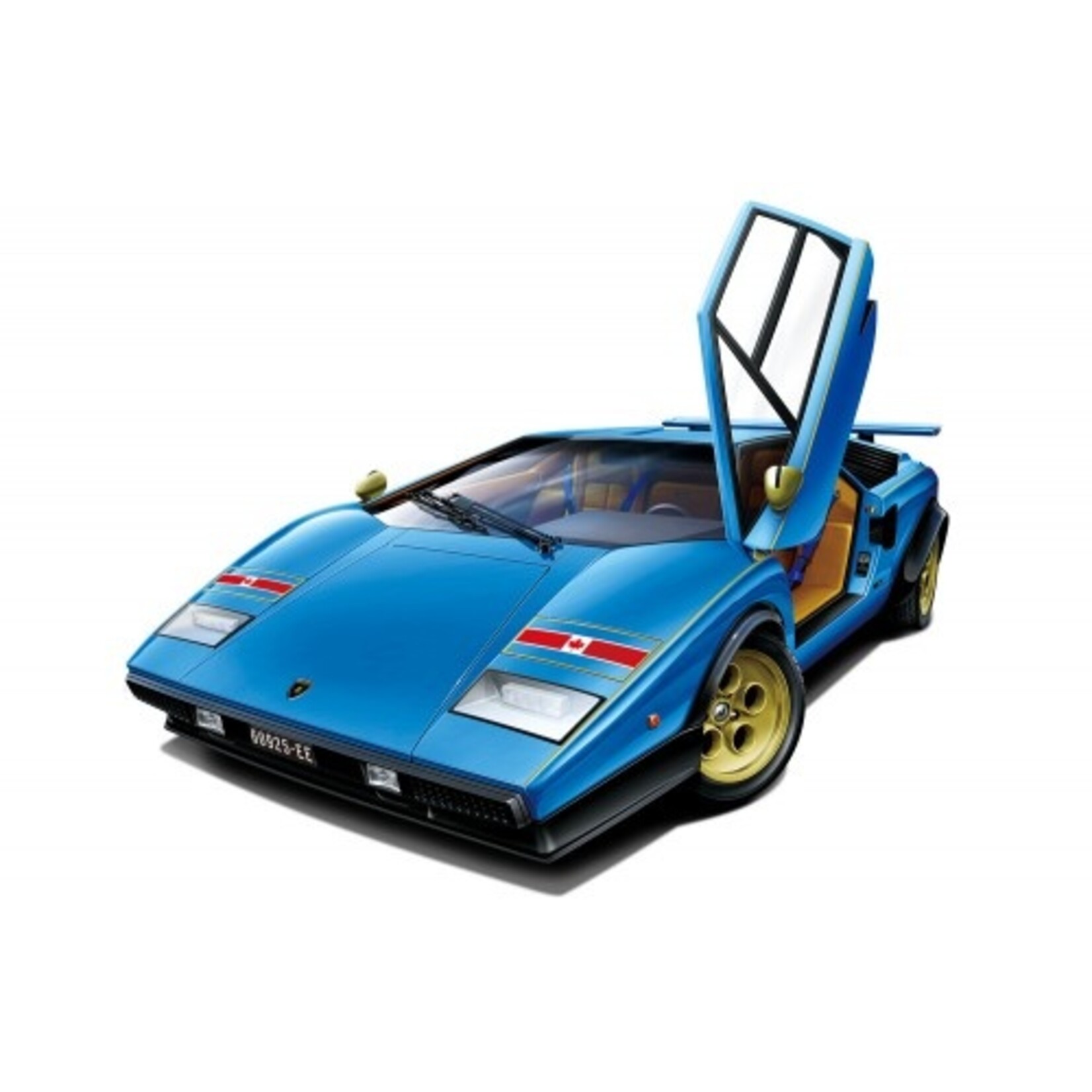 Aoshima 06383 - 1/24 '76 Wolf Countach Version 2