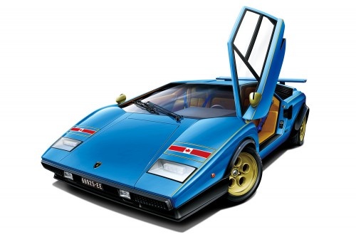 06383 - 1/24 '76 Wolf Countach Version 2