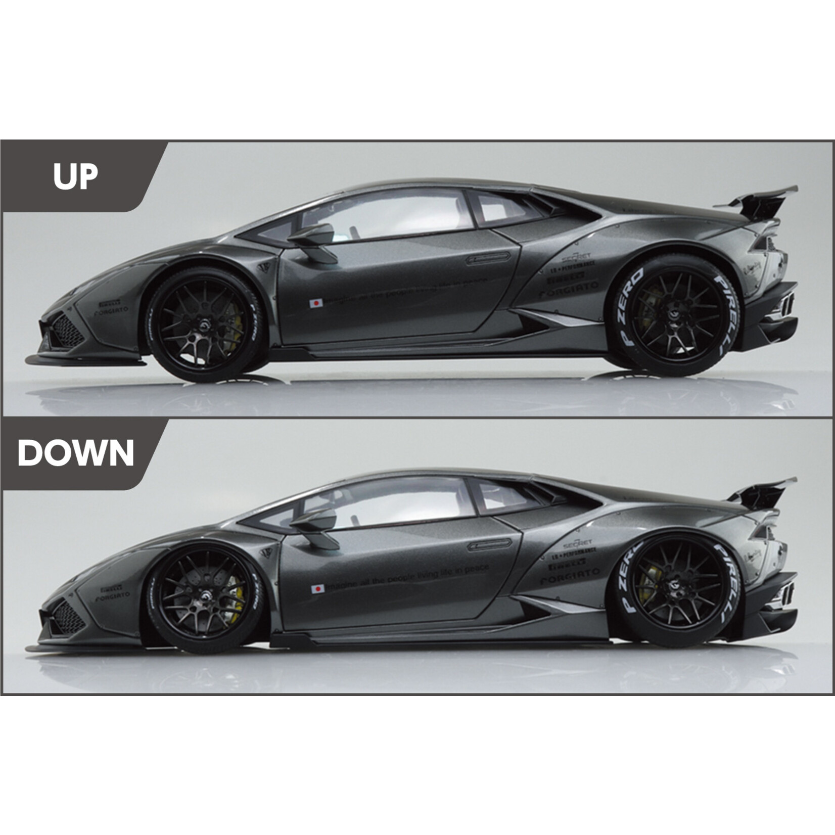 Aoshima 05990 - 1/24 Liberty Walk LB-Works Lamborghini Huracan Ver.2