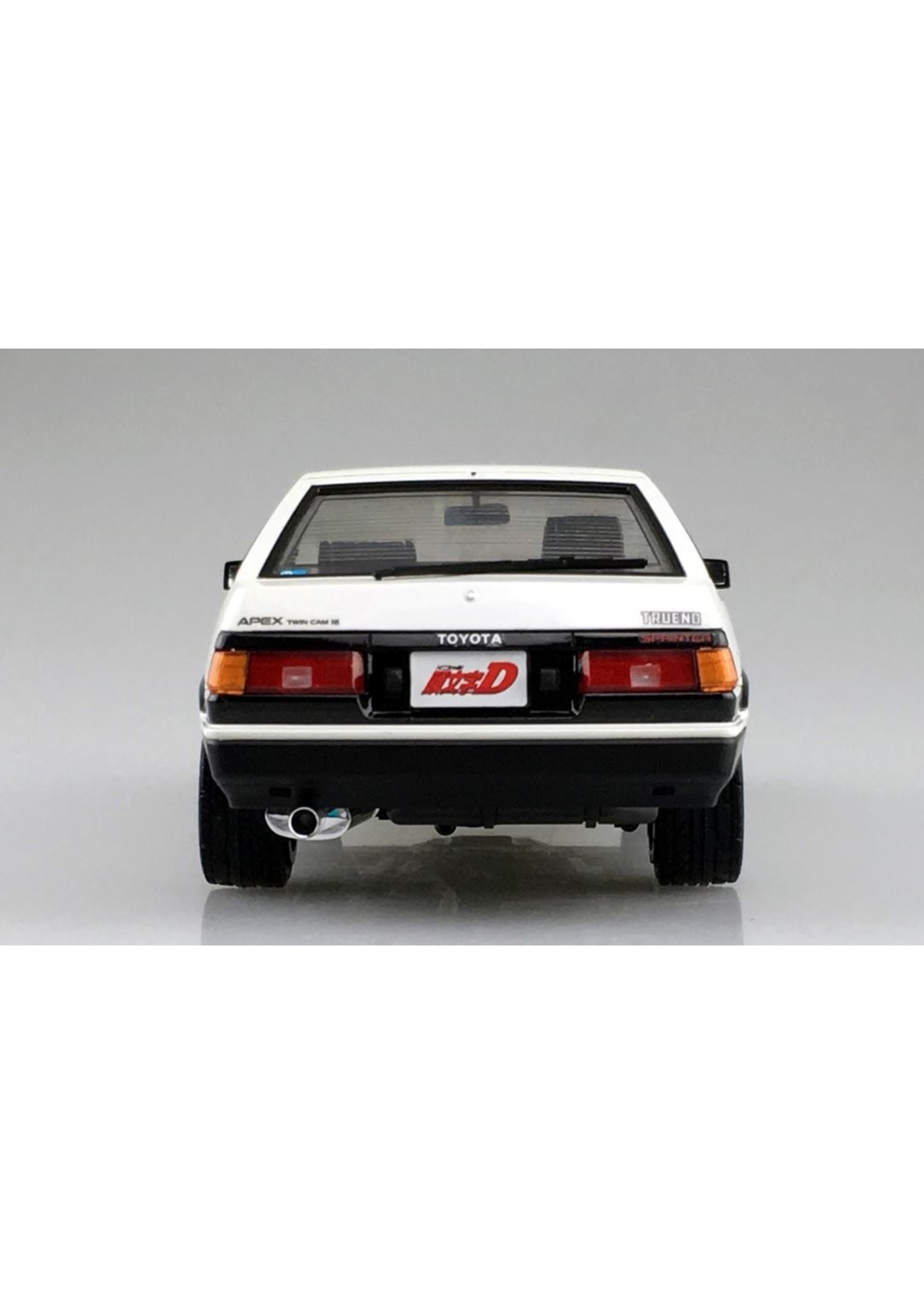 Aoshima 05957 - 1/24 Initial D Toyota Fujiwara Takumi AE86 Trueno Project-D Ver.