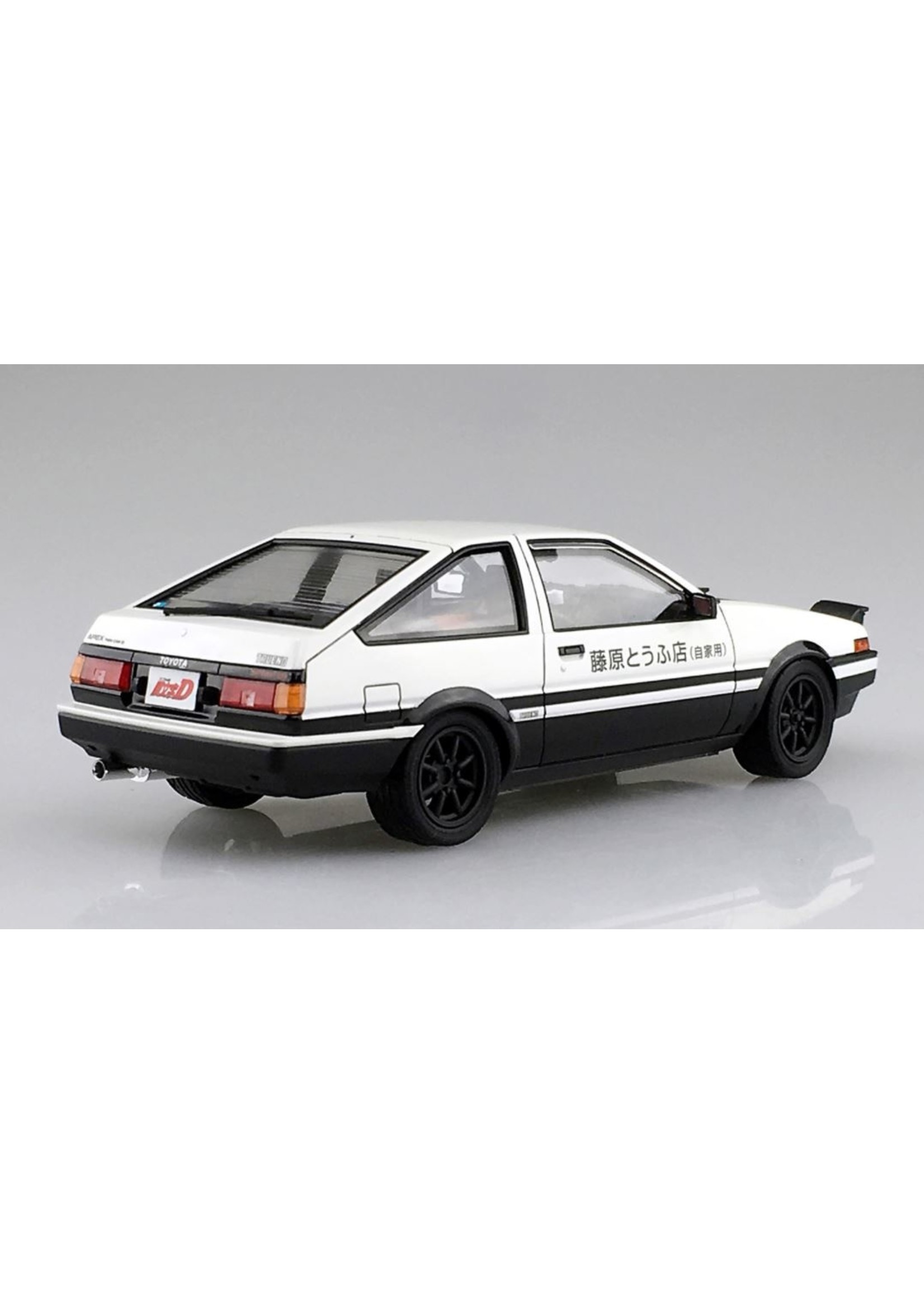 Aoshima 05957 - 1/24 Initial D Toyota Fujiwara Takumi AE86 Trueno Project-D Ver.