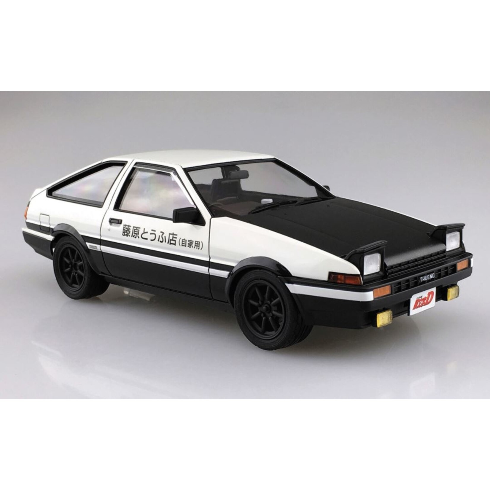Aoshima Fujiwara Takumi AE86 Trueno [Project D Ver.] "Initial D" 1/24