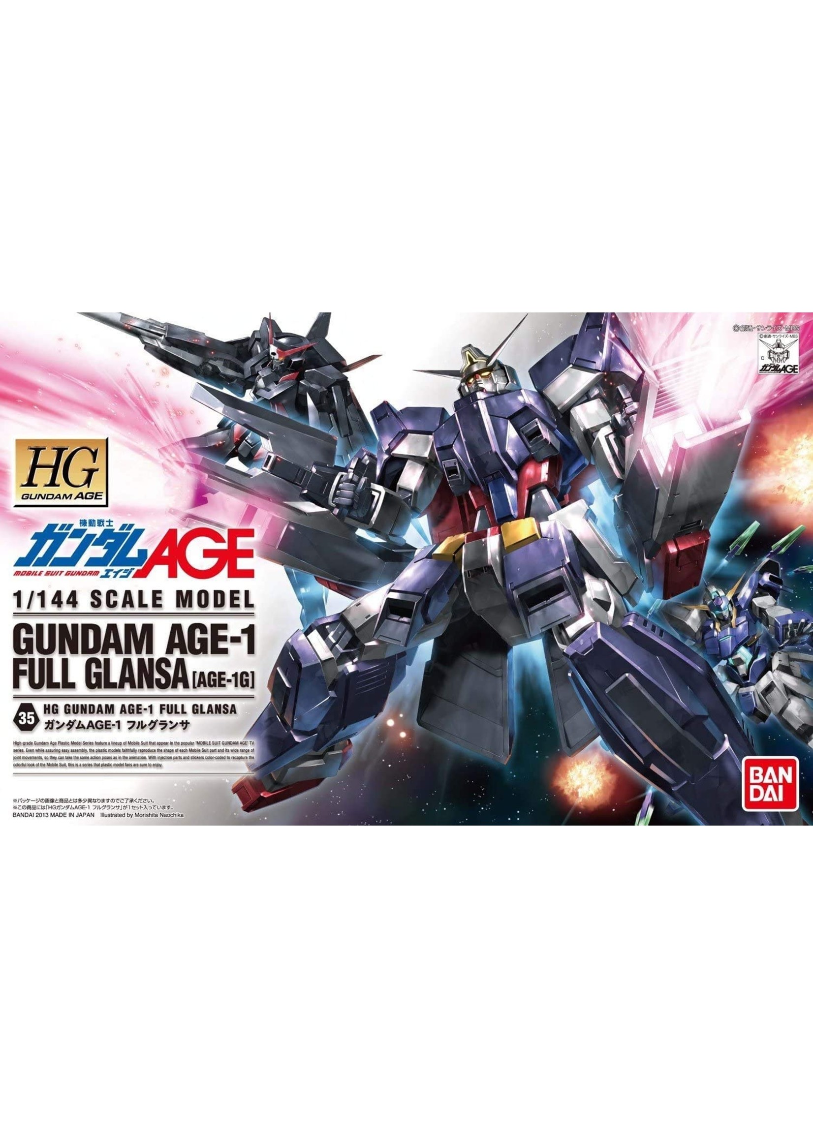 Bandai #35 Gundam AGE-1 Full Glansa